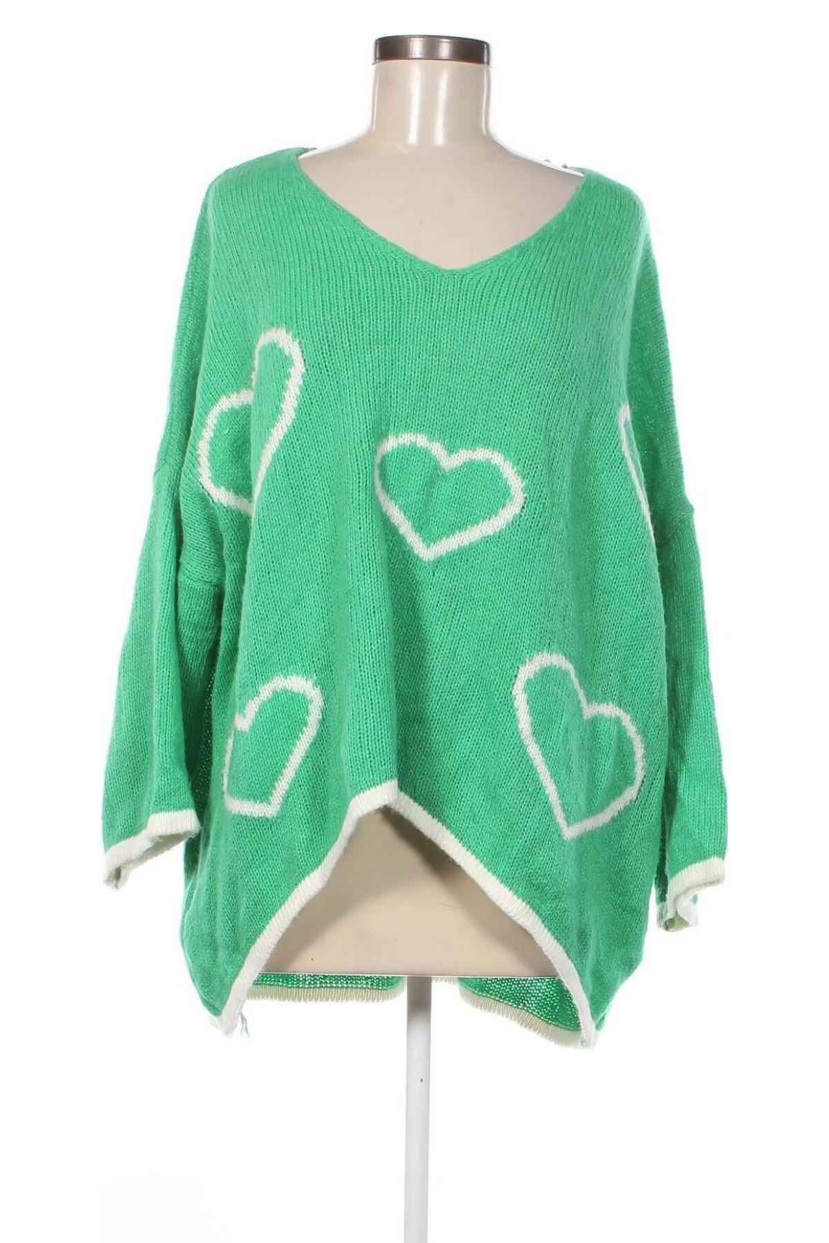 Γυναικείο πουλόβερ, Μέγεθος M, Χρώμα Πράσινο, Τιμή 6,64 €