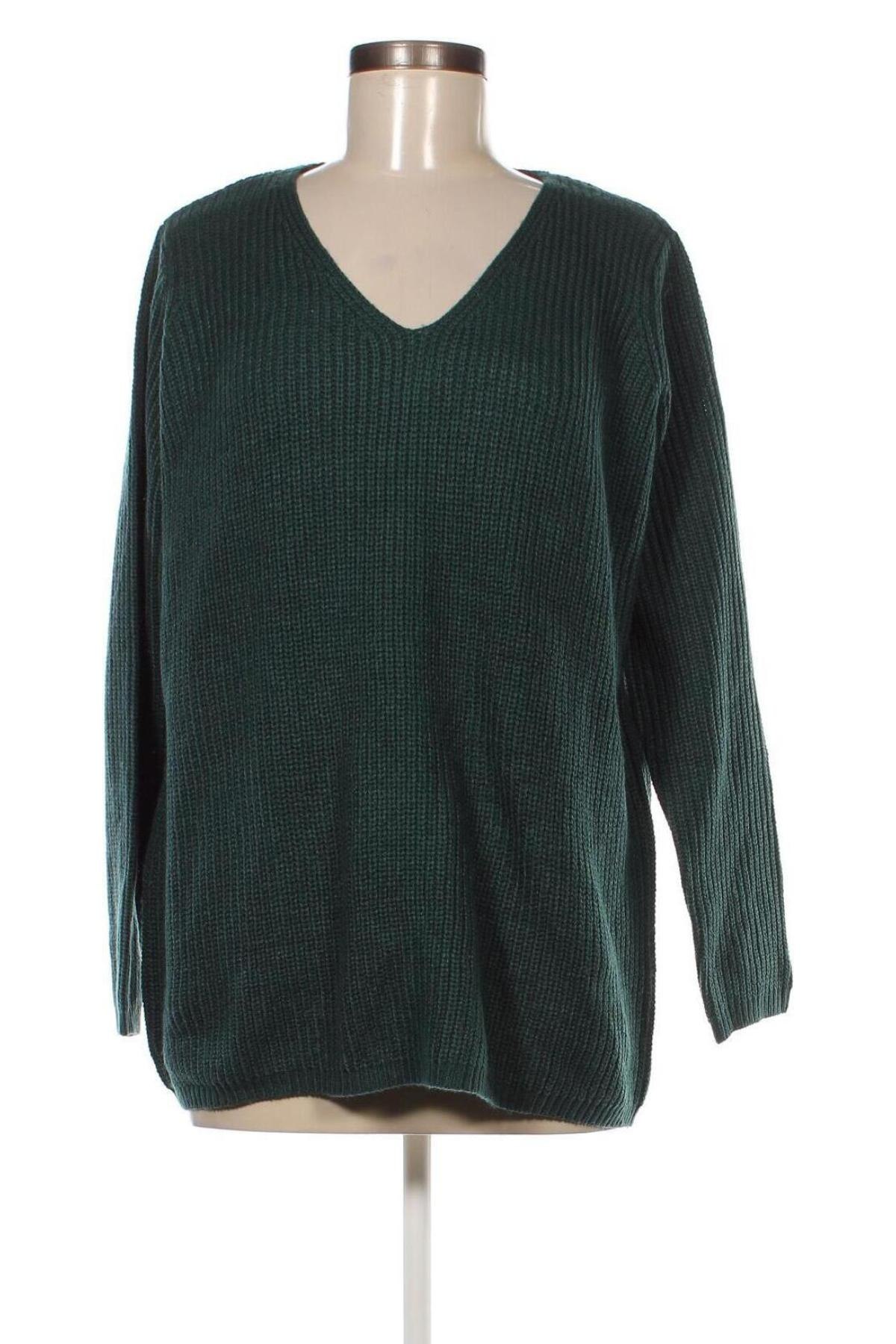 Dámský svetr, Velikost XL, Barva Zelená, Cena  157,00 Kč