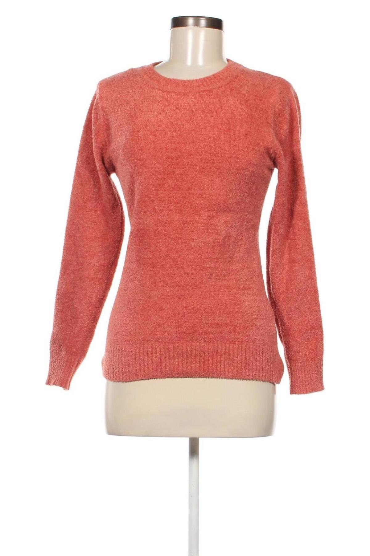 Damenpullover, Größe M, Farbe Orange, Preis 14,43 €