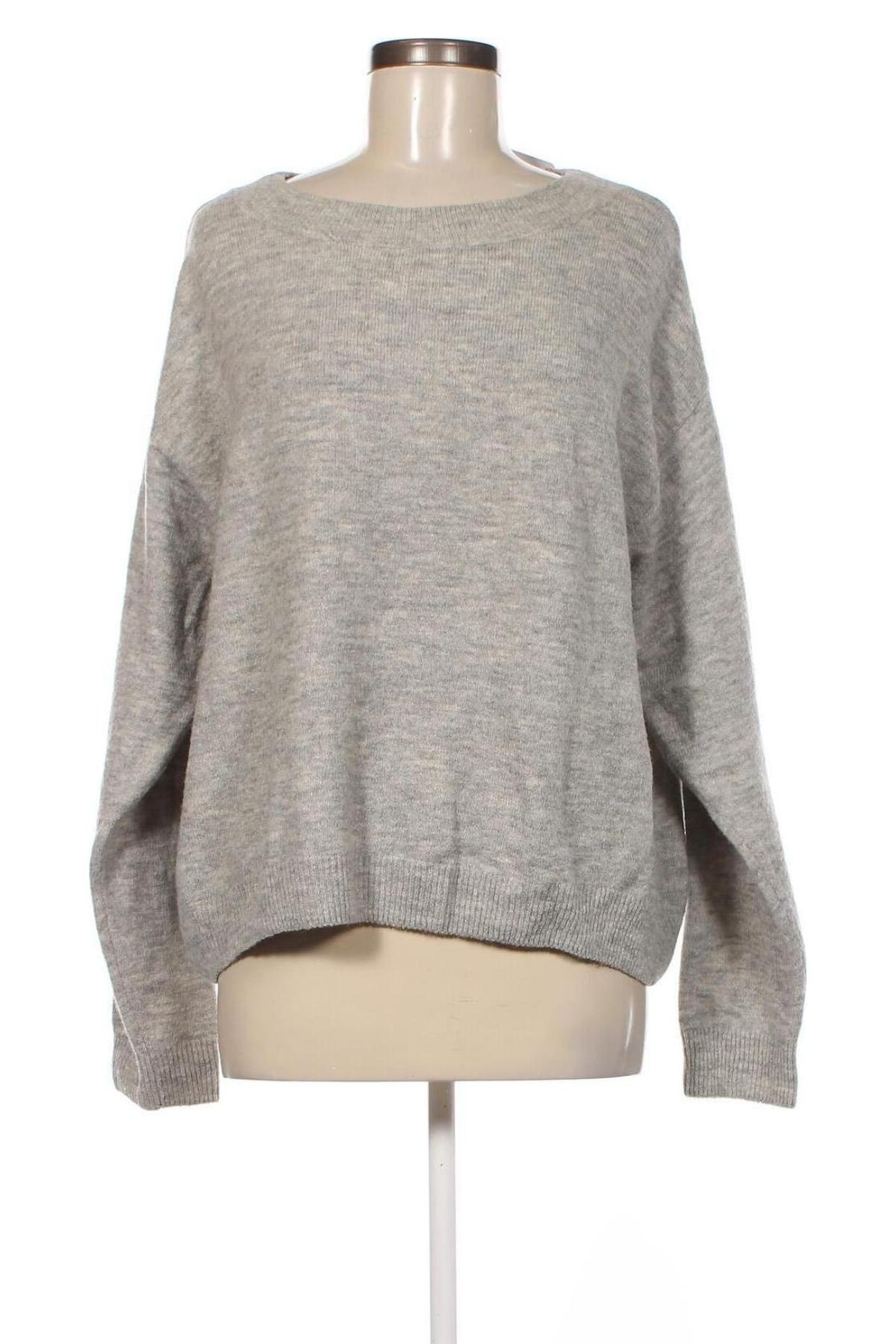 Damenpullover, Größe L, Farbe Grau, Preis 6,26 €