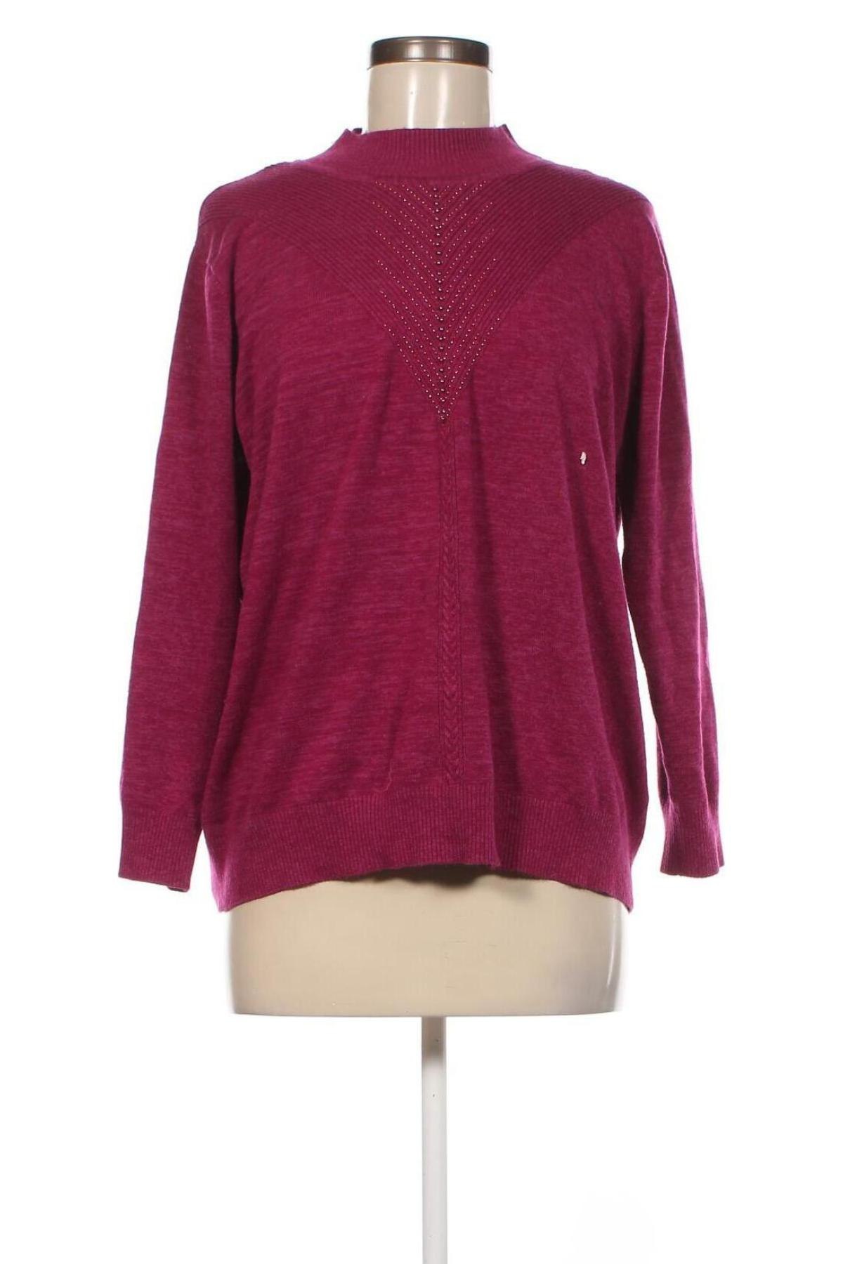 Γυναικείο πουλόβερ, Μέγεθος XL, Χρώμα Βιολετί, Τιμή 6,10 €