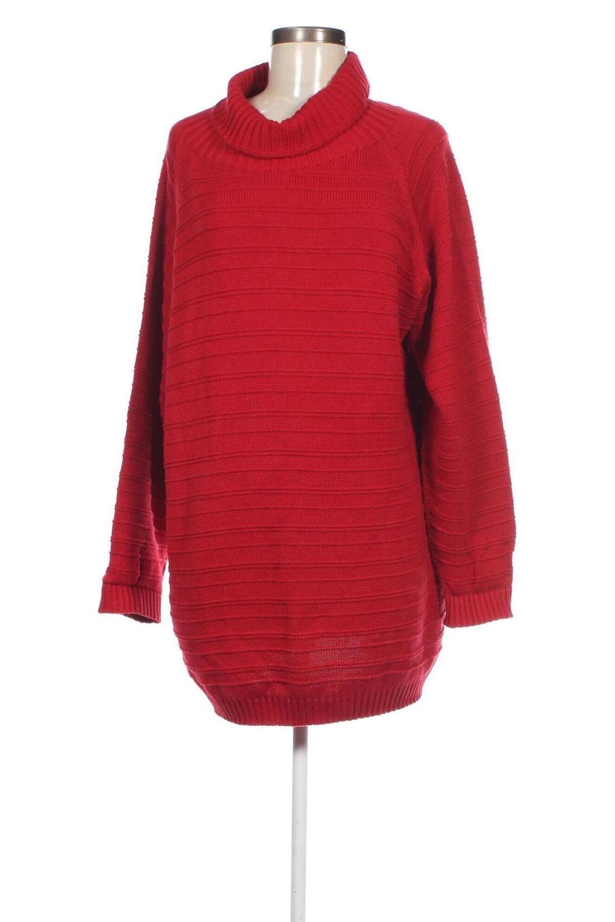 Дамски пуловер, Размер XL, Цвят Червен, Цена 10,73 лв.