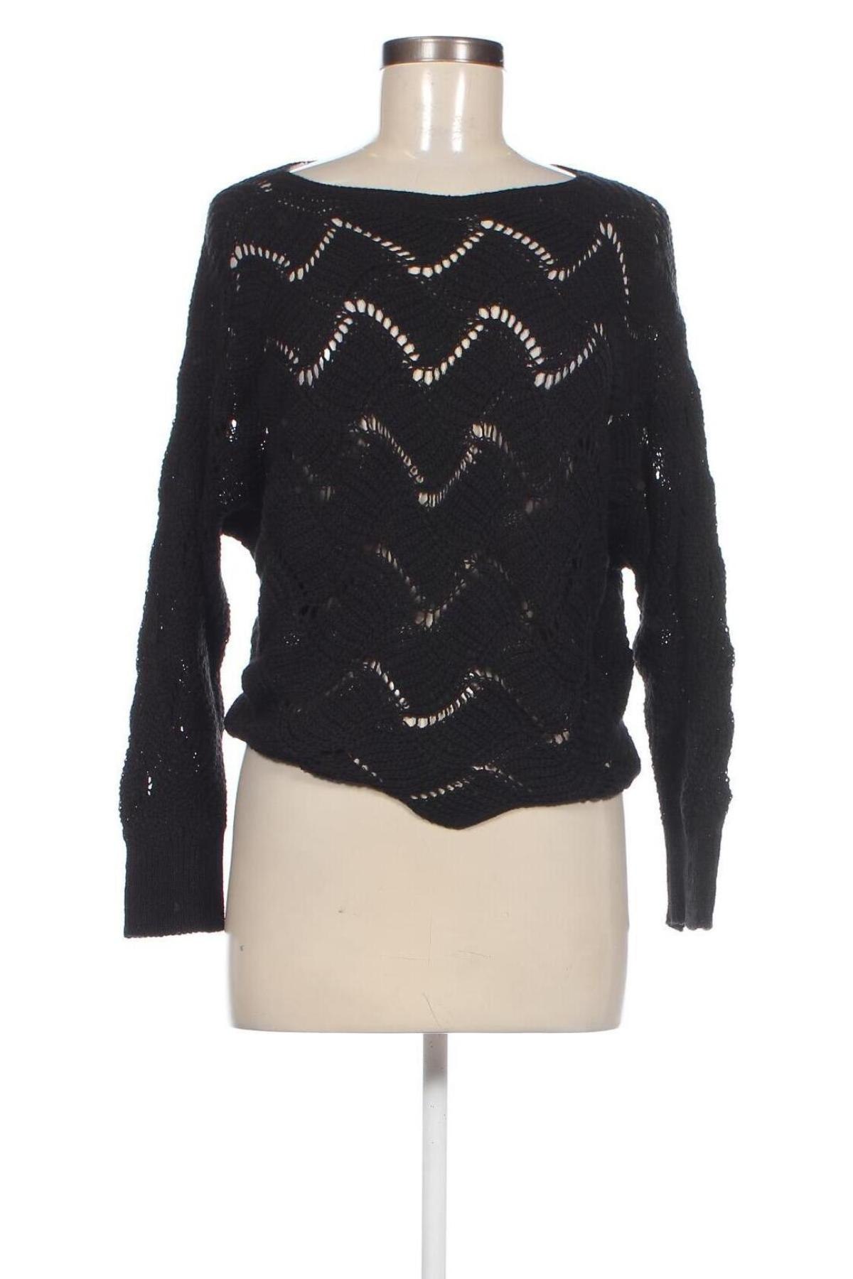 Γυναικείο πουλόβερ, Μέγεθος M, Χρώμα Μαύρο, Τιμή 4,66 €