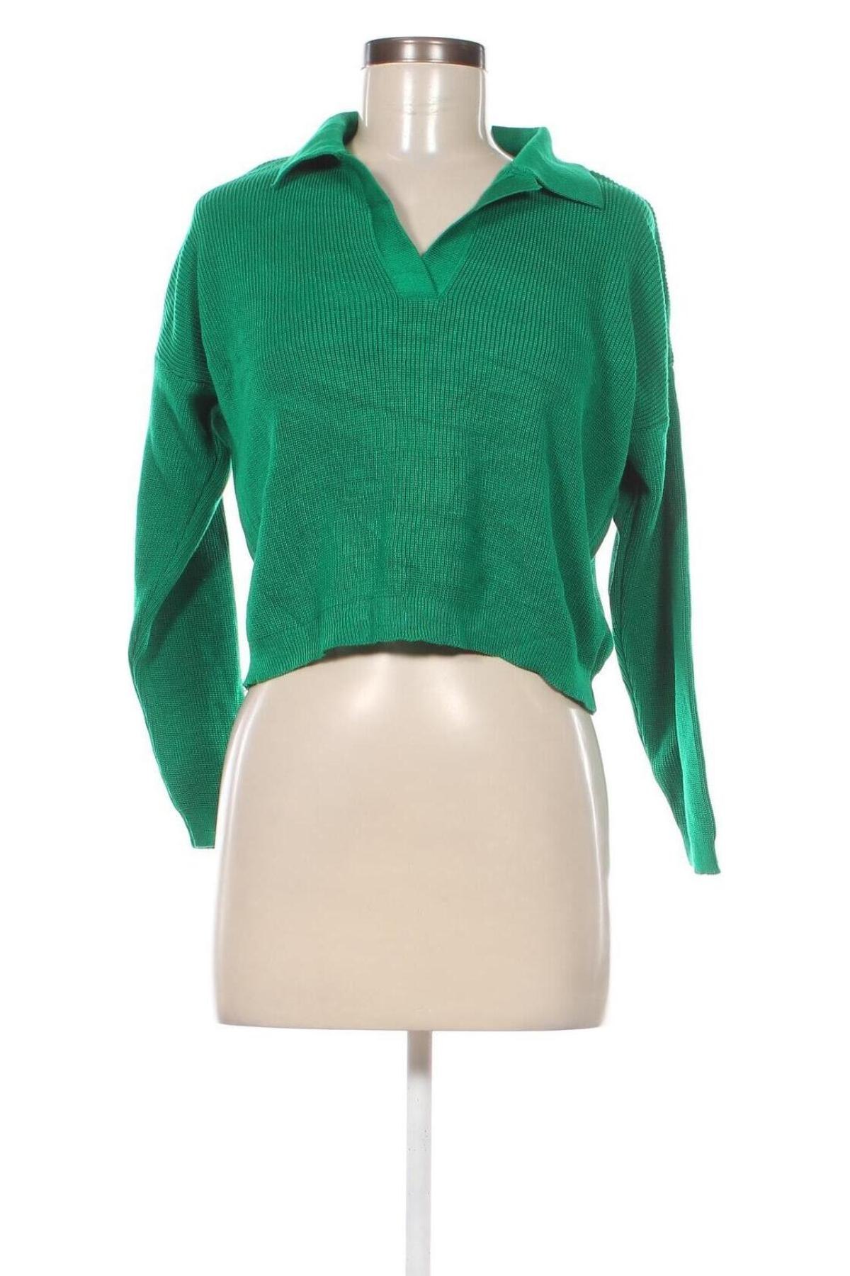 Dámský svetr, Velikost M, Barva Zelená, Cena  120,00 Kč