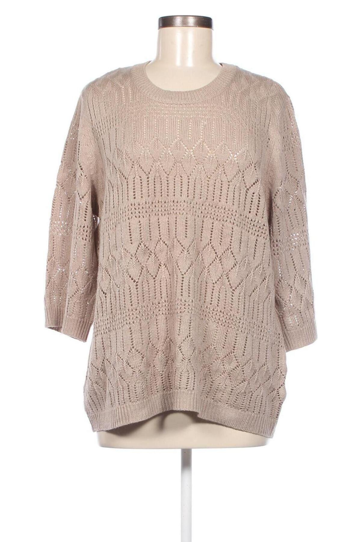 Damenpullover, Größe XL, Farbe Beige, Preis 6,99 €