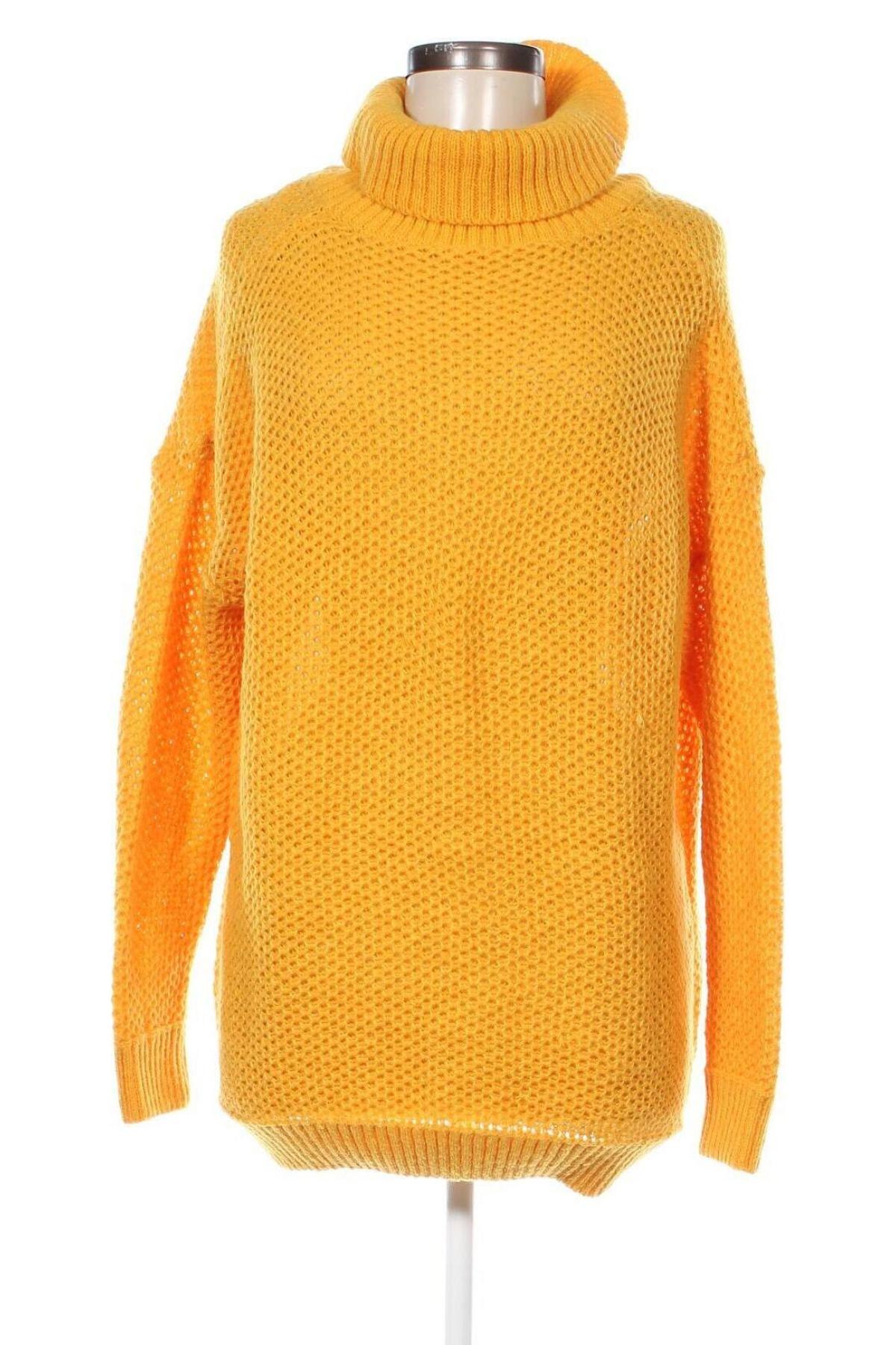 Дамски пуловер, Размер XXL, Цвят Жълт, Цена 14,50 лв.