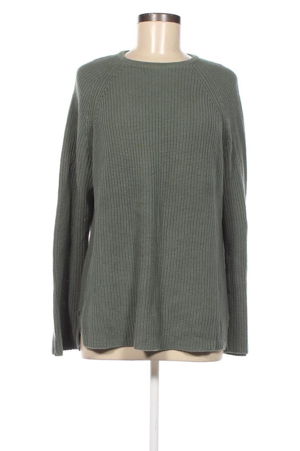 Дамски пуловер, Размер L, Цвят Зелен, Цена 7,54 лв.