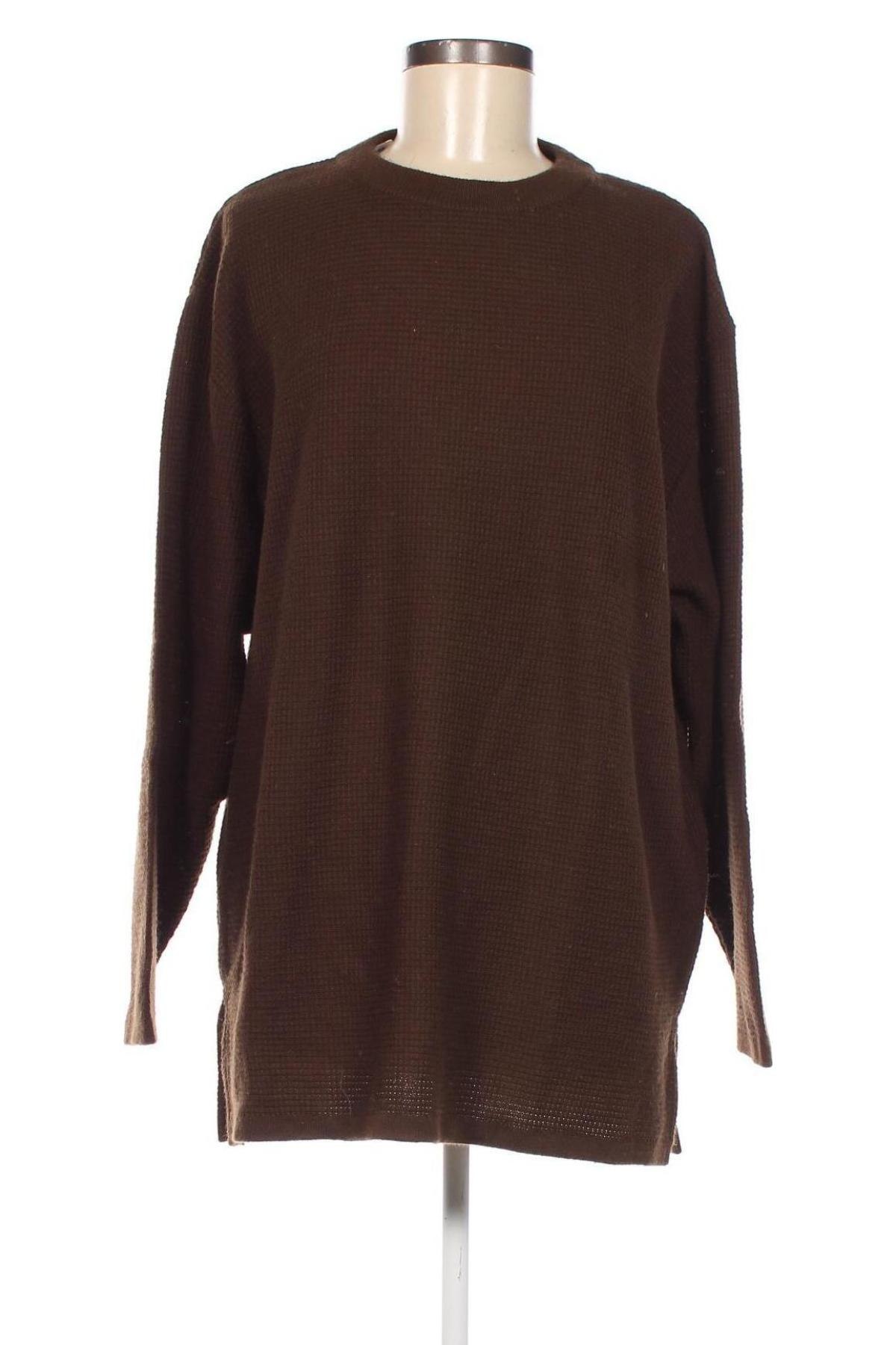 Γυναικείο πουλόβερ, Μέγεθος XL, Χρώμα Καφέ, Τιμή 6,28 €