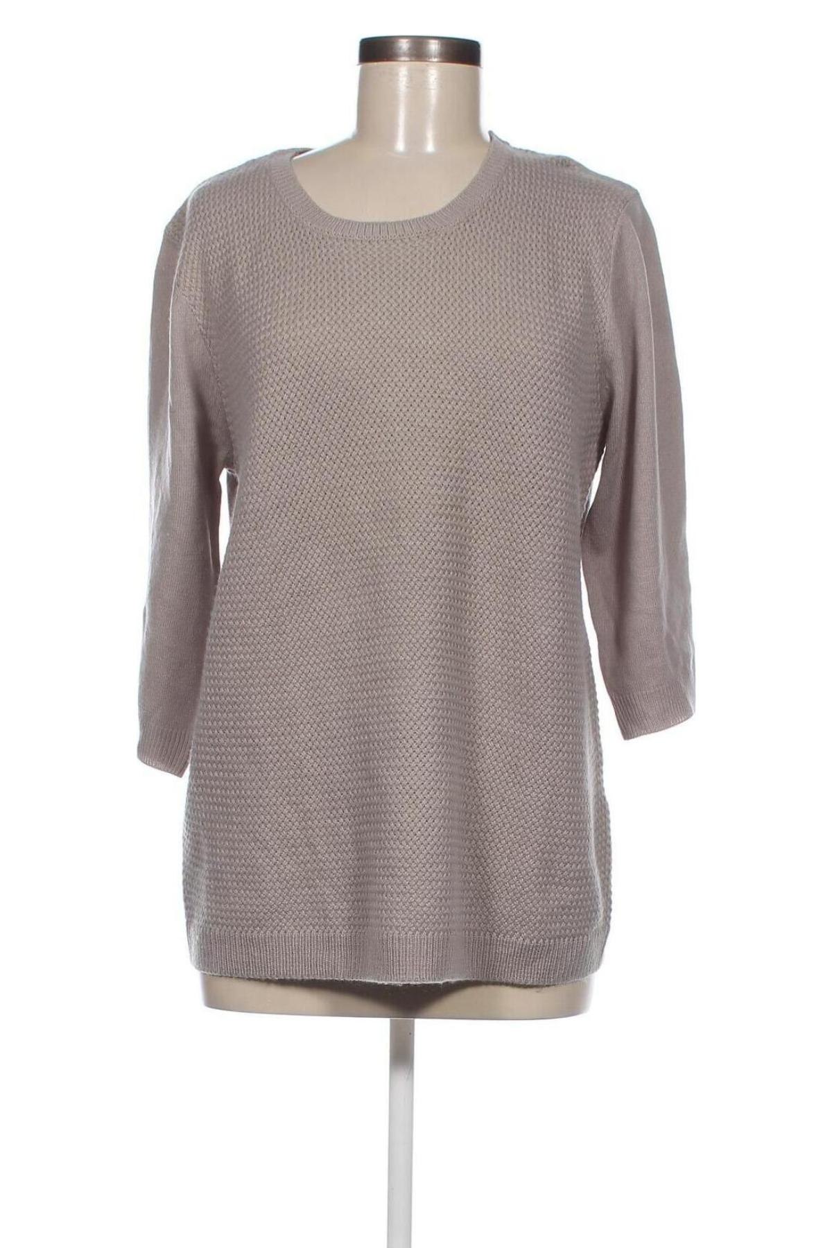 Γυναικείο πουλόβερ, Μέγεθος L, Χρώμα Γκρί, Τιμή 3,95 €
