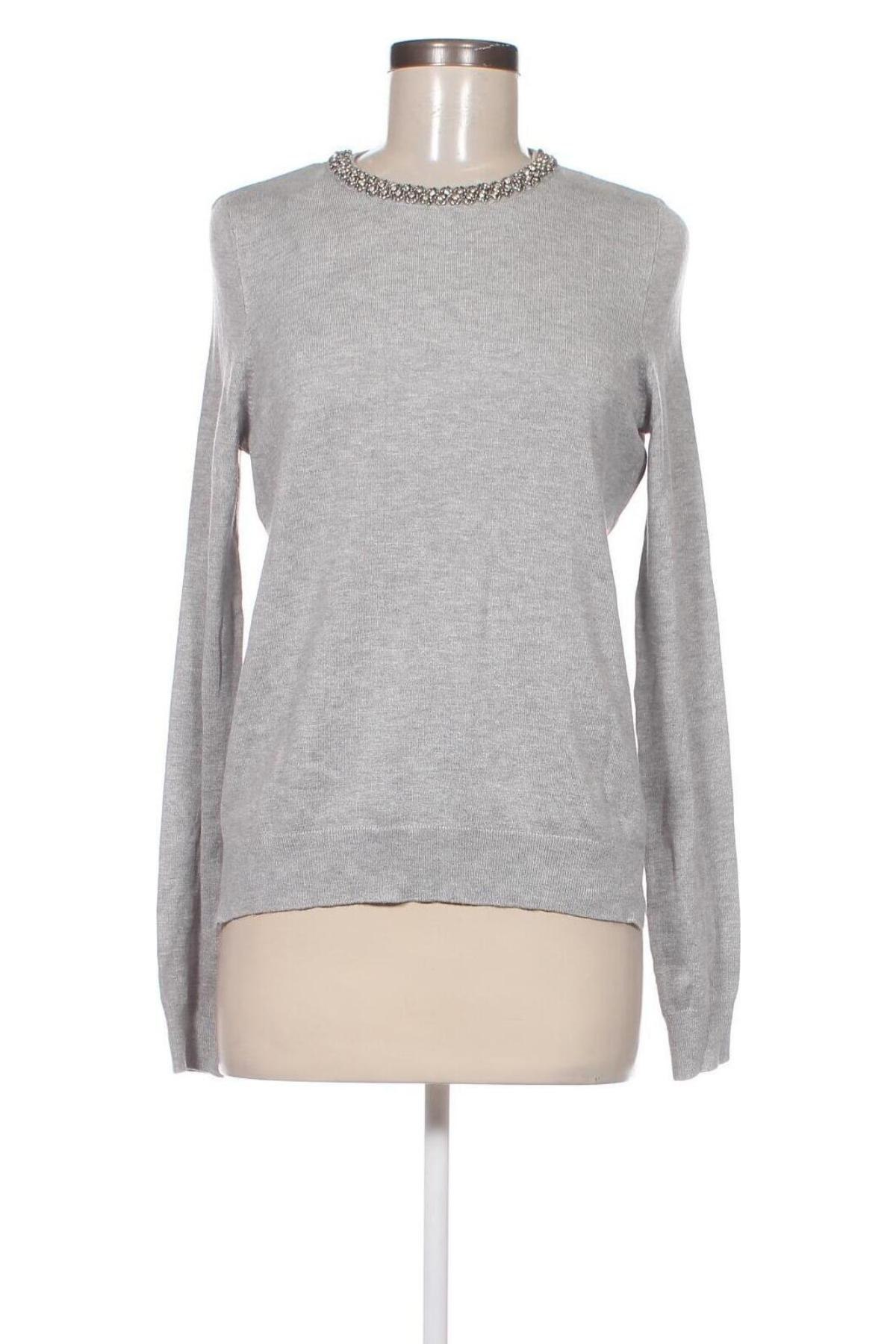 Damenpullover, Größe M, Farbe Grau, Preis 5,29 €