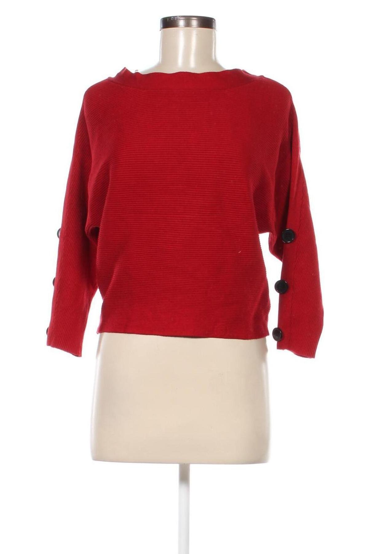 Дамски пуловер 17 & Co., Размер S, Цвят Червен, Цена 5,80 лв.