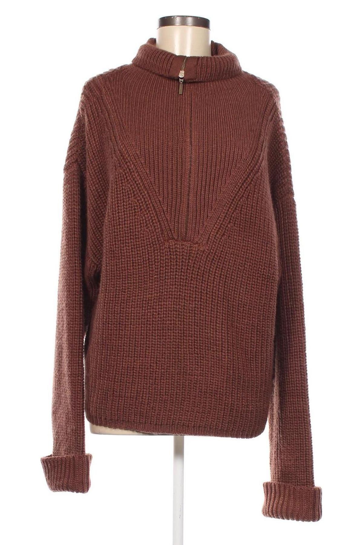 Damenpullover ABOUT YOU X MILLANE, Größe M, Farbe Braun, Preis 25,49 €