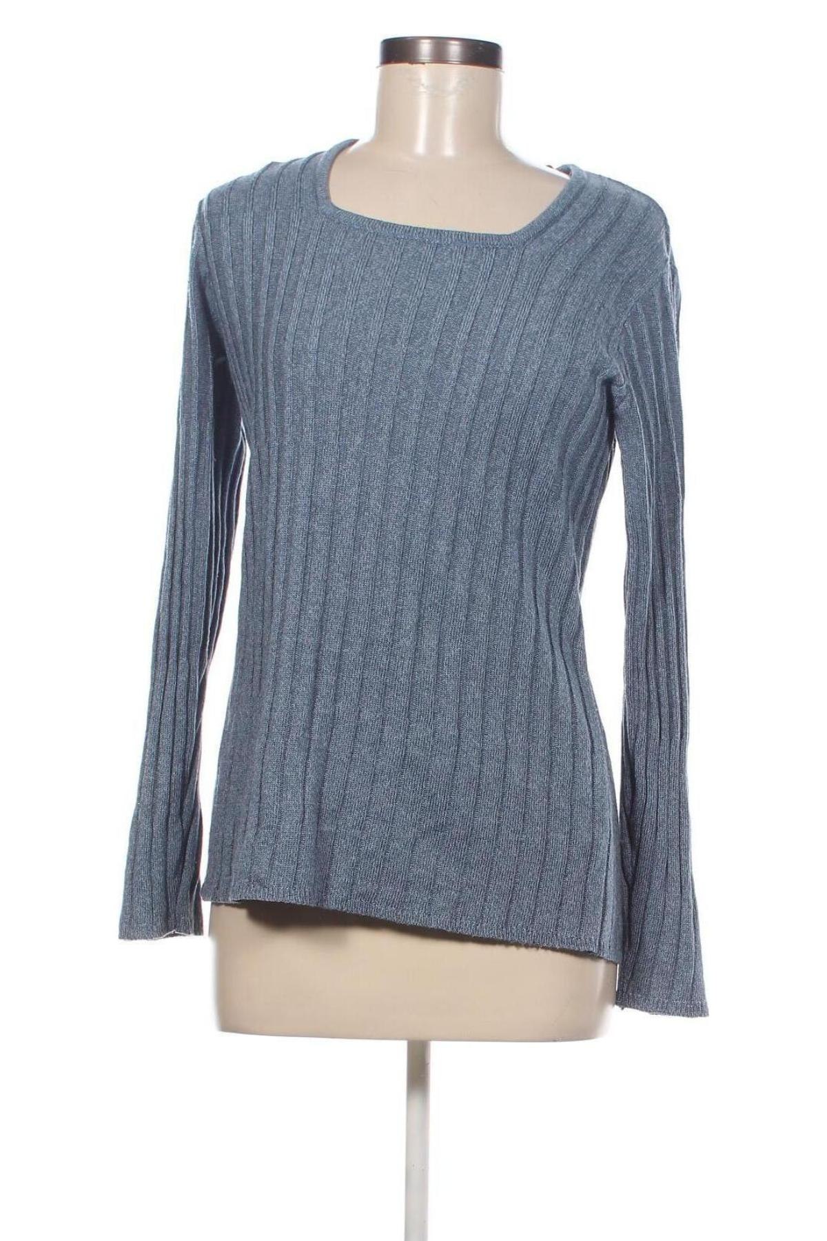 Дамски пуловер Alba Moda, Размер L, Цвят Син, Цена 21,20 лв.