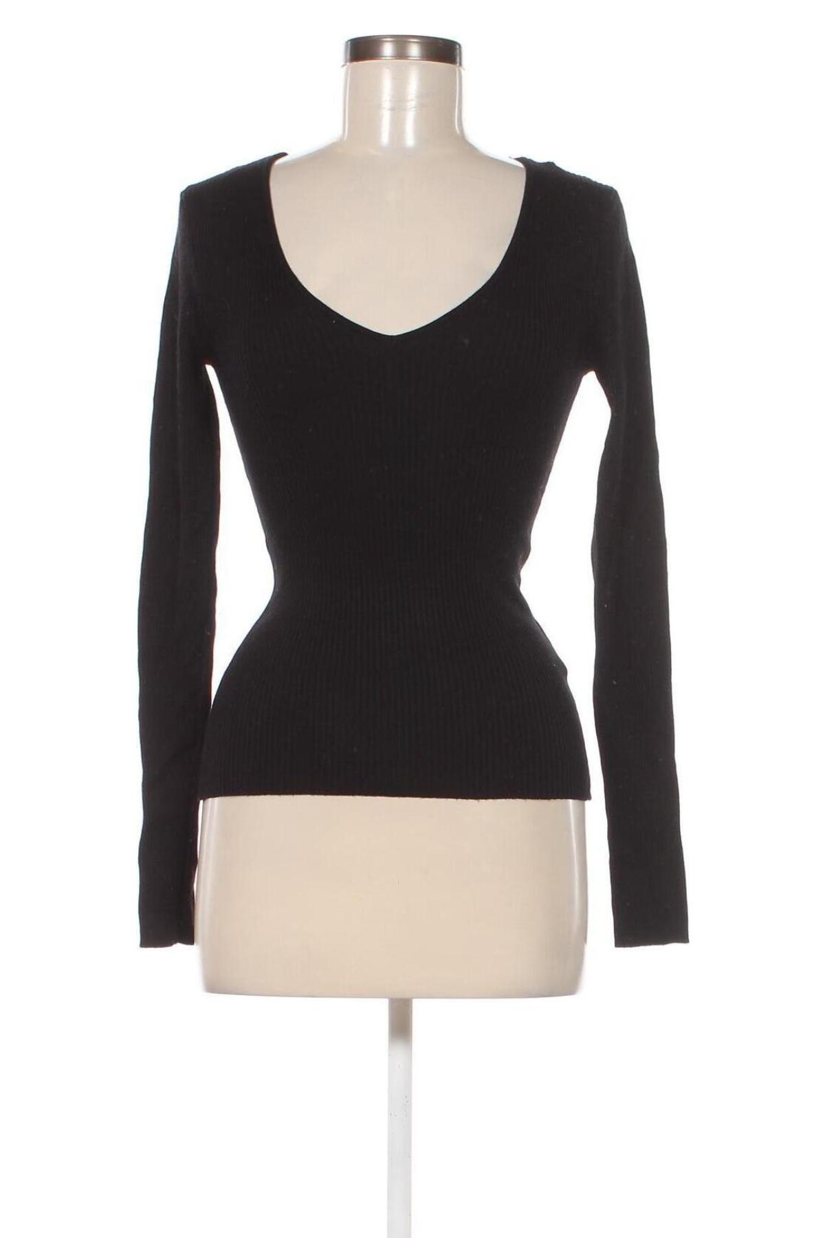 Γυναικείο πουλόβερ Amisu, Μέγεθος S, Χρώμα Μαύρο, Τιμή 3,41 €