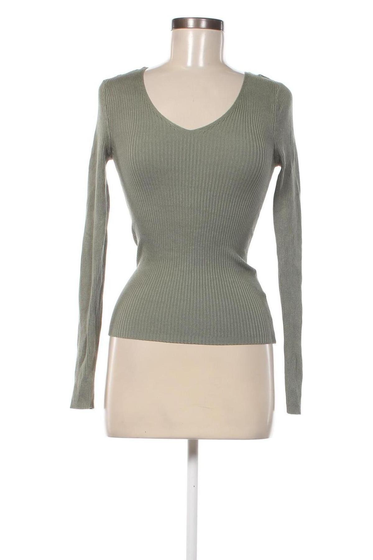 Дамски пуловер Amisu, Размер XS, Цвят Зелен, Цена 11,60 лв.