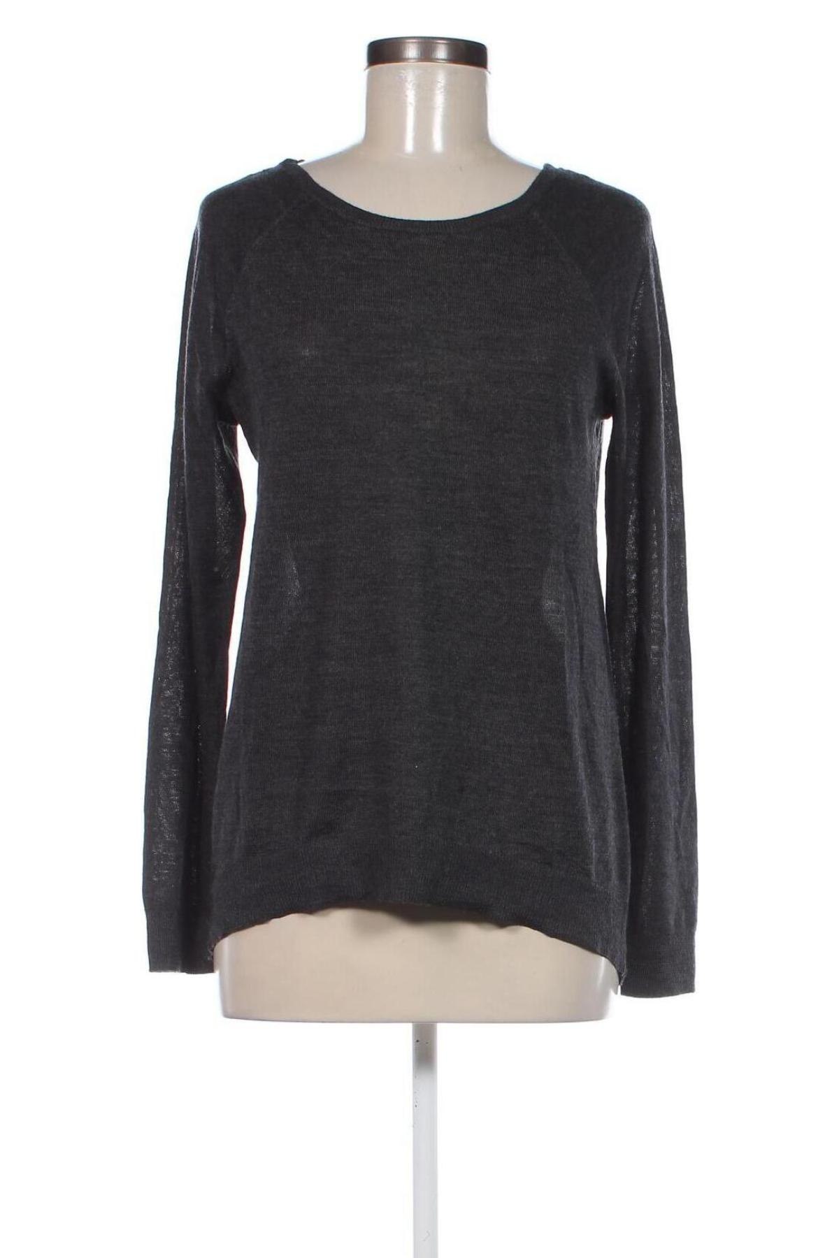 Дамски пуловер Ann Taylor, Размер M, Цвят Сив, Цена 29,76 лв.
