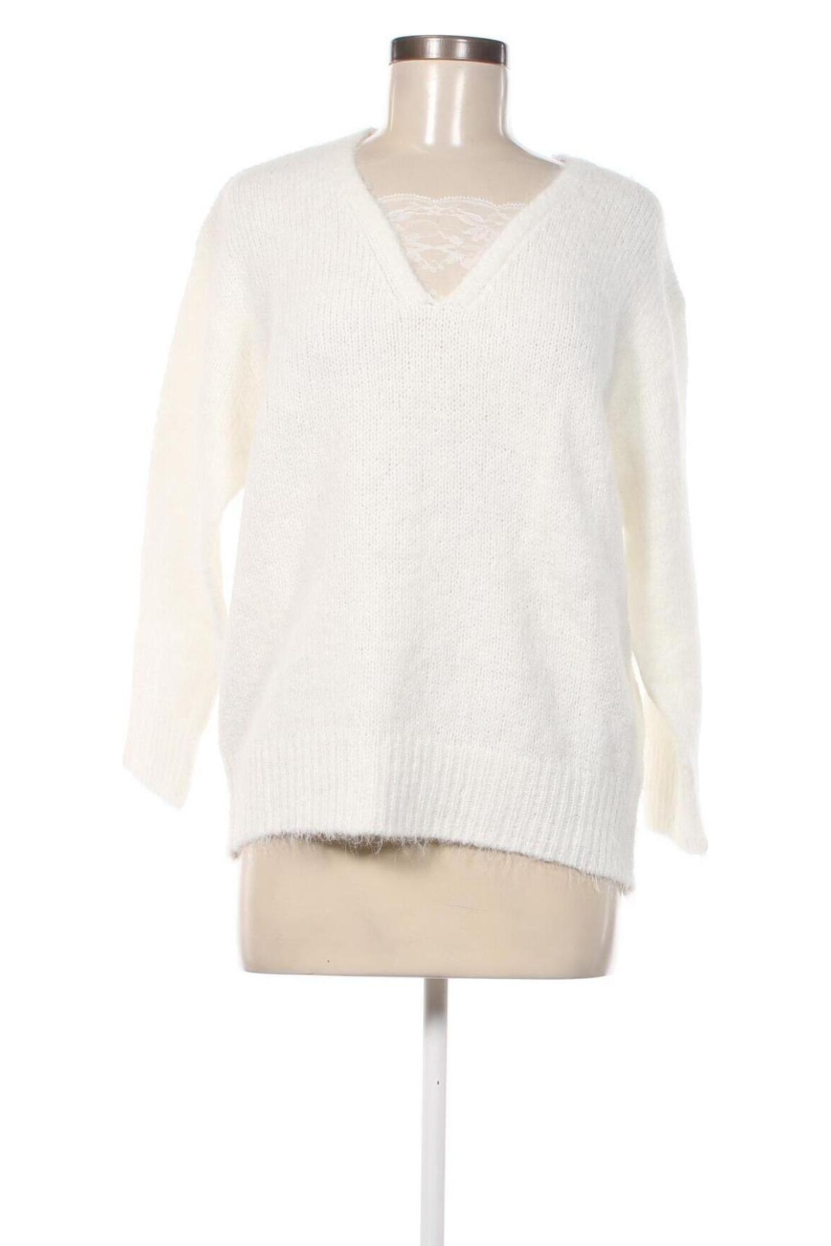 Дамски пуловер Anna Field, Размер XS, Цвят Бял, Цена 8,99 лв.