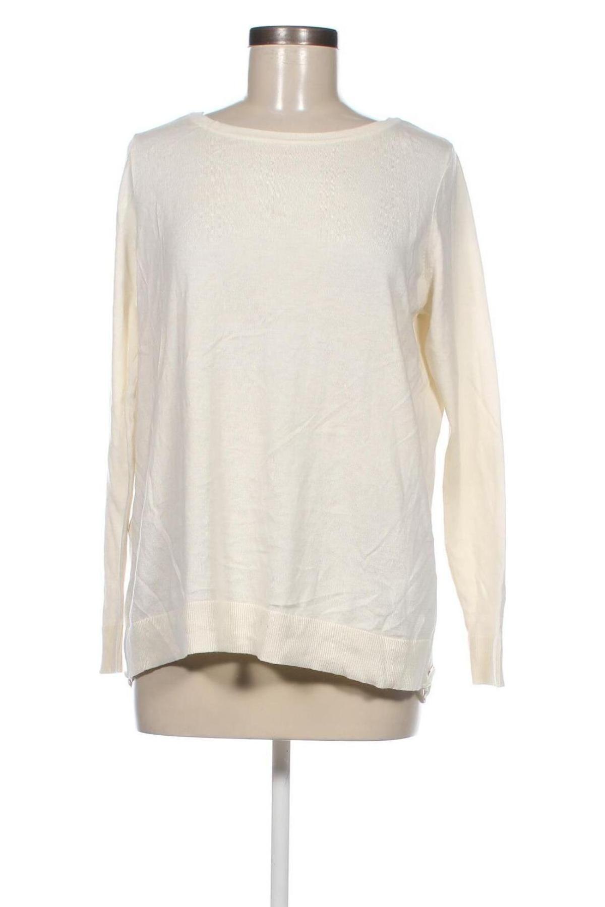 Γυναικείο πουλόβερ BOSS, Μέγεθος M, Χρώμα Εκρού, Τιμή 86,22 €