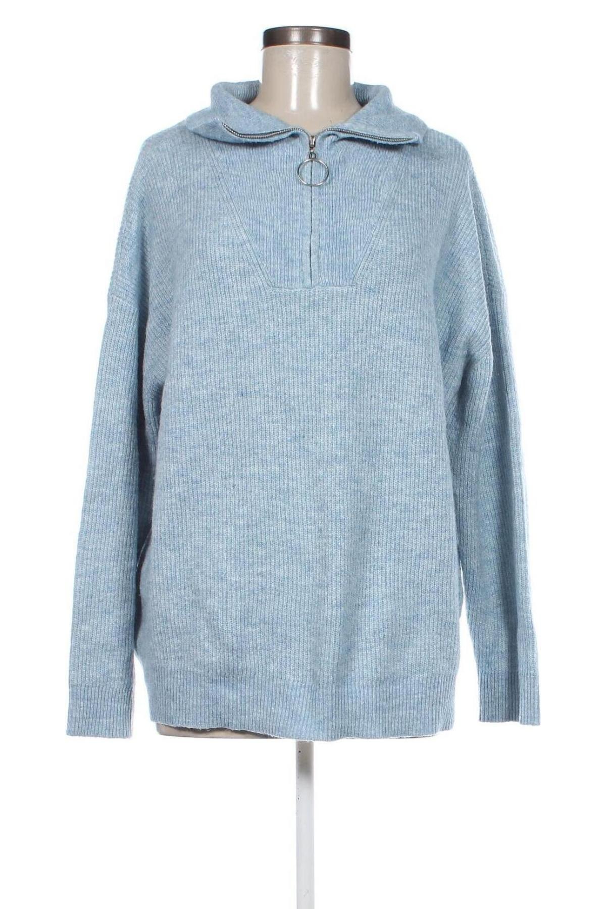 Дамски пуловер C&A, Размер XL, Цвят Син, Цена 14,28 лв.