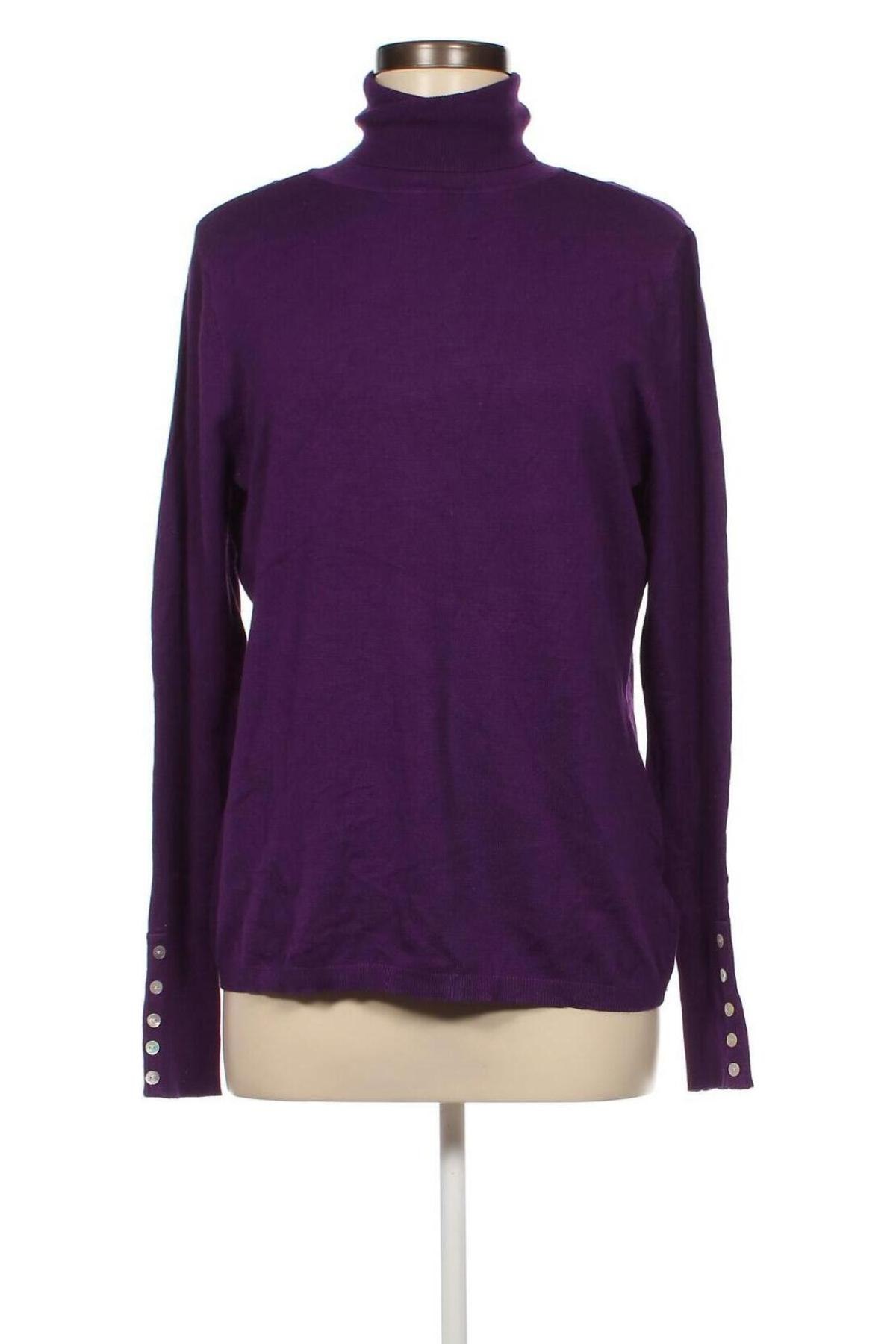 Дамски пуловер C&A, Размер L, Цвят Лилав, Цена 11,60 лв.