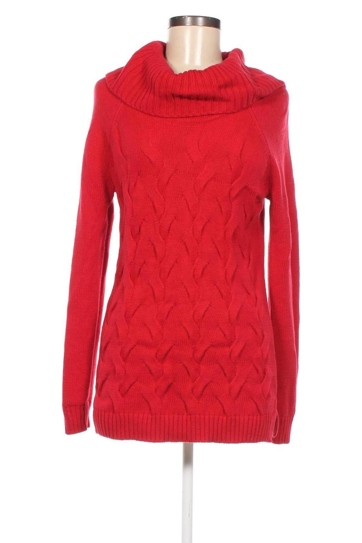 Дамски пуловер Calvin Klein, Размер L, Цвят Червен, Цена 54,50 лв.