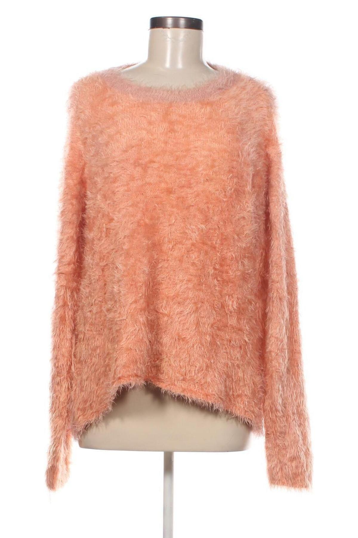 Дамски пуловер Cecilia Classics, Размер L, Цвят Оранжев, Цена 9,57 лв.