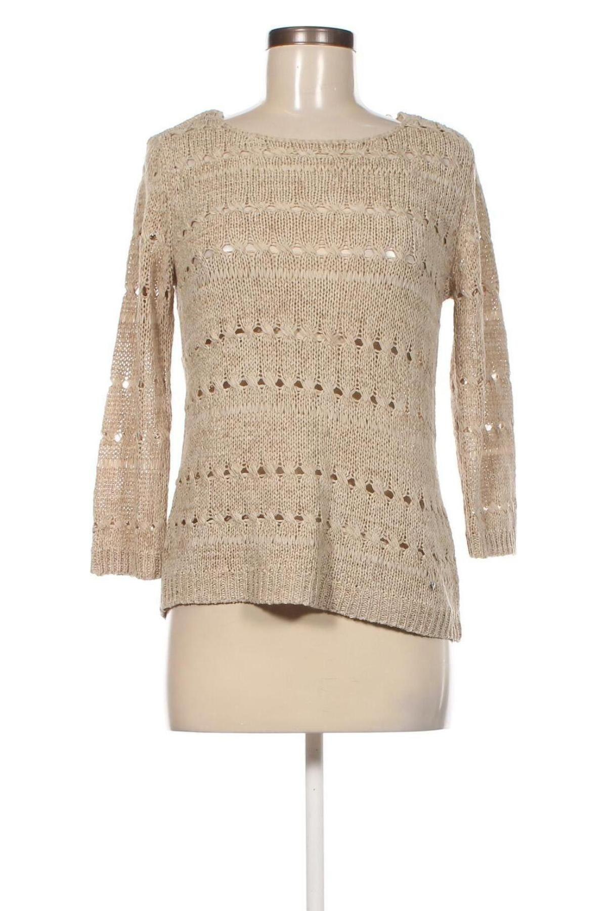 Дамски пуловер Charles Vogele, Размер S, Цвят Бежов, Цена 11,60 лв.