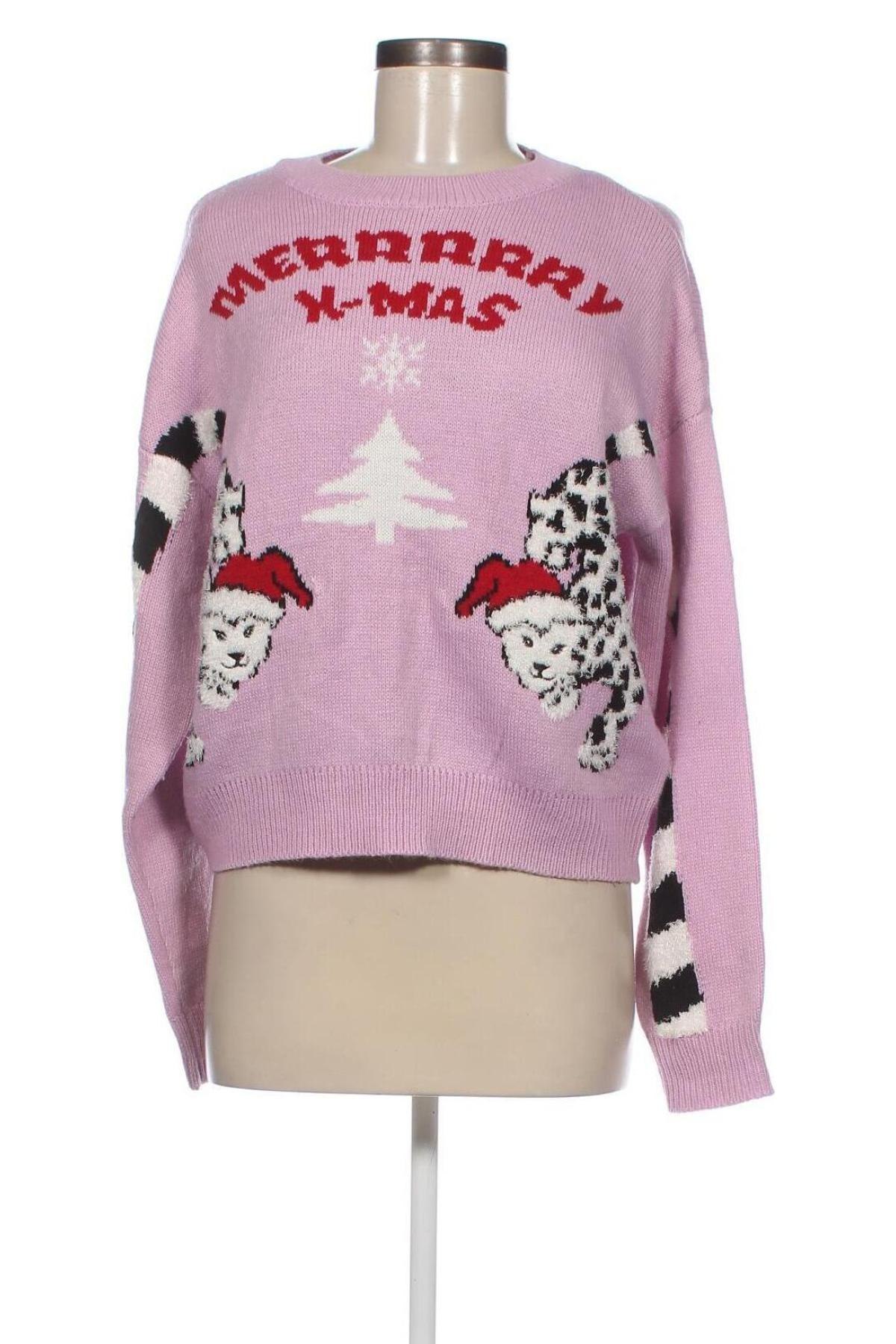 Дамски пуловер Clockhouse, Размер S, Цвят Розов, Цена 7,54 лв.