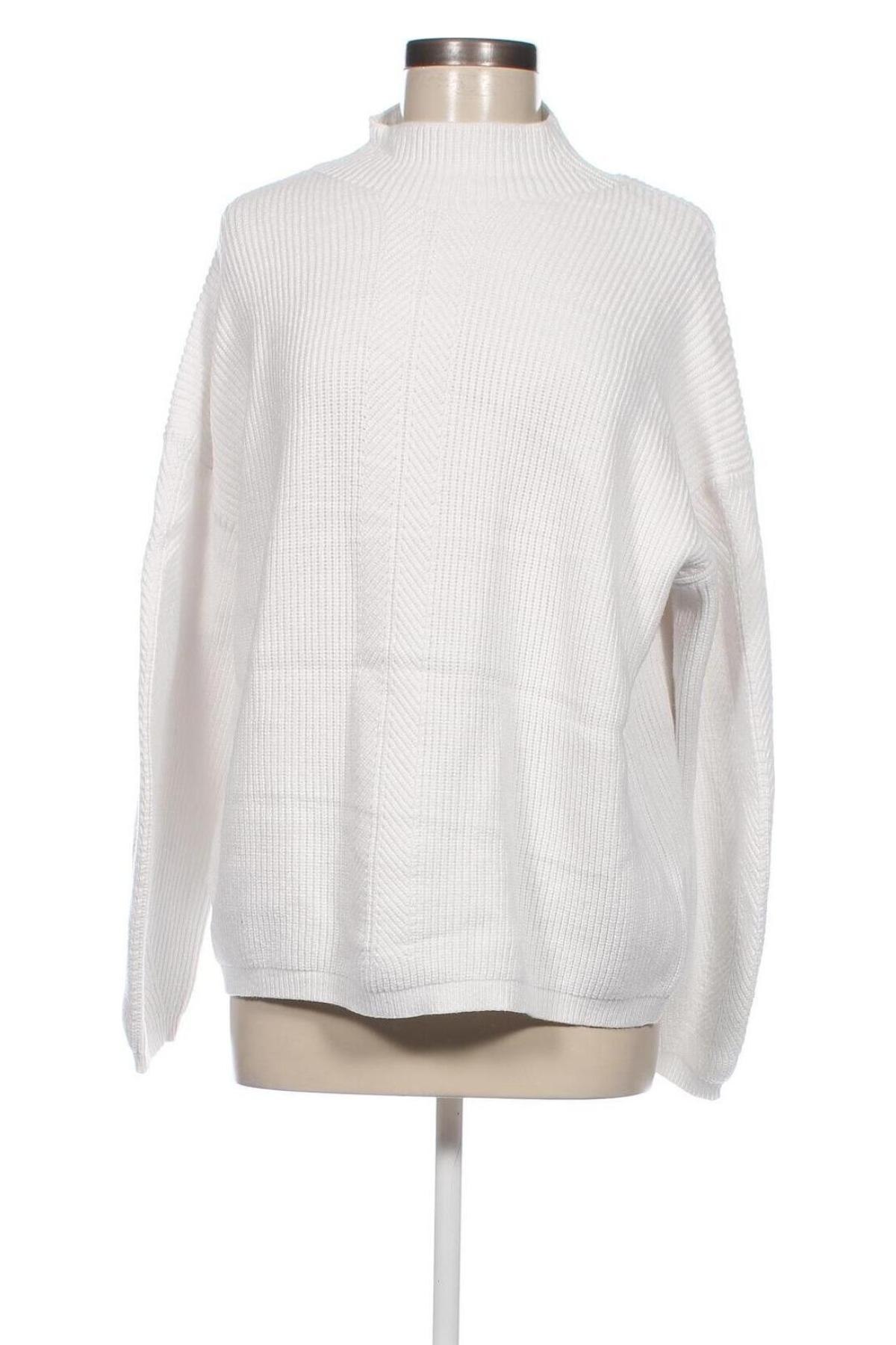 Γυναικείο πουλόβερ Comma,, Μέγεθος M, Χρώμα Λευκό, Τιμή 17,26 €