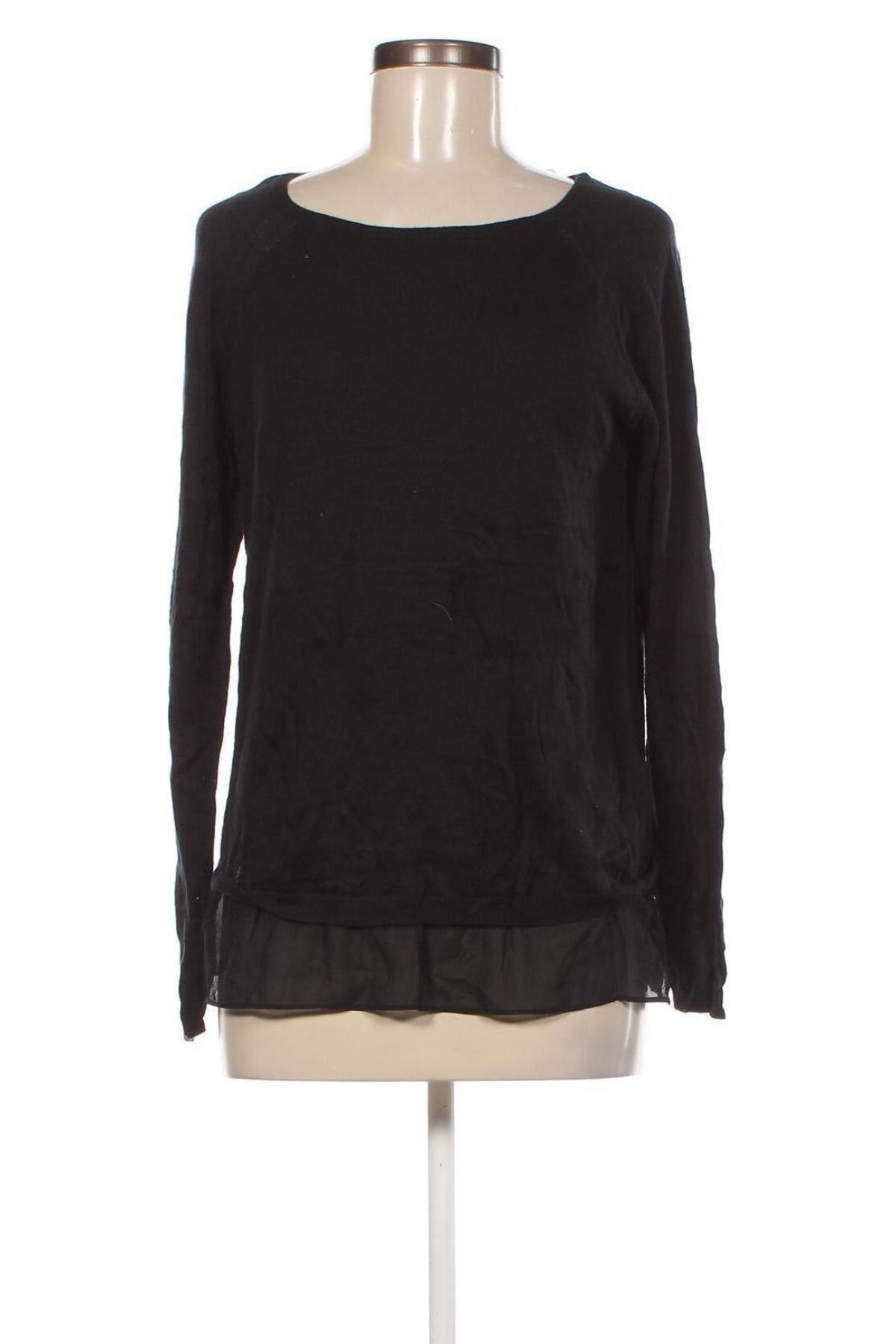 Дамски пуловер DKNY, Размер M, Цвят Черен, Цена 20,16 лв.