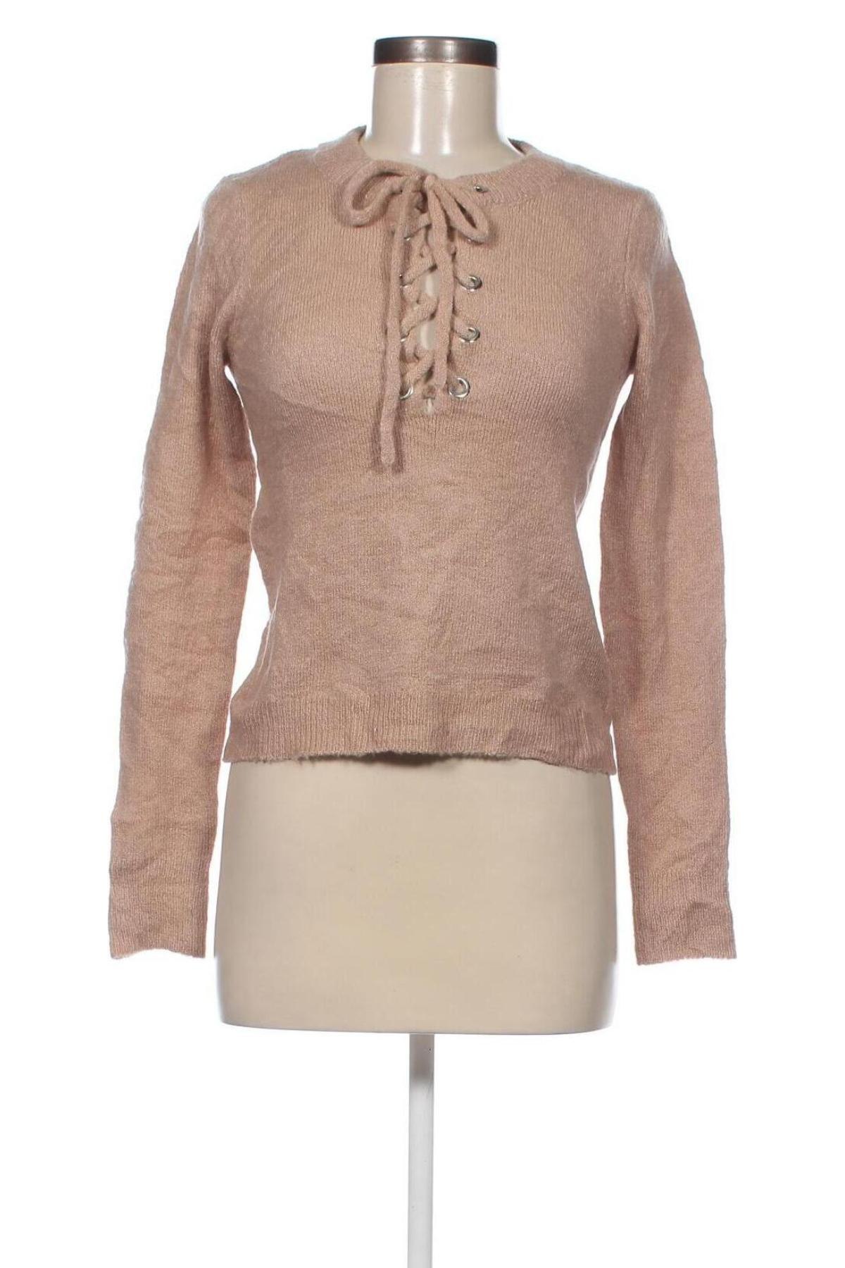 Damenpullover Derek Heart, Größe S, Farbe Beige, Preis € 6,46