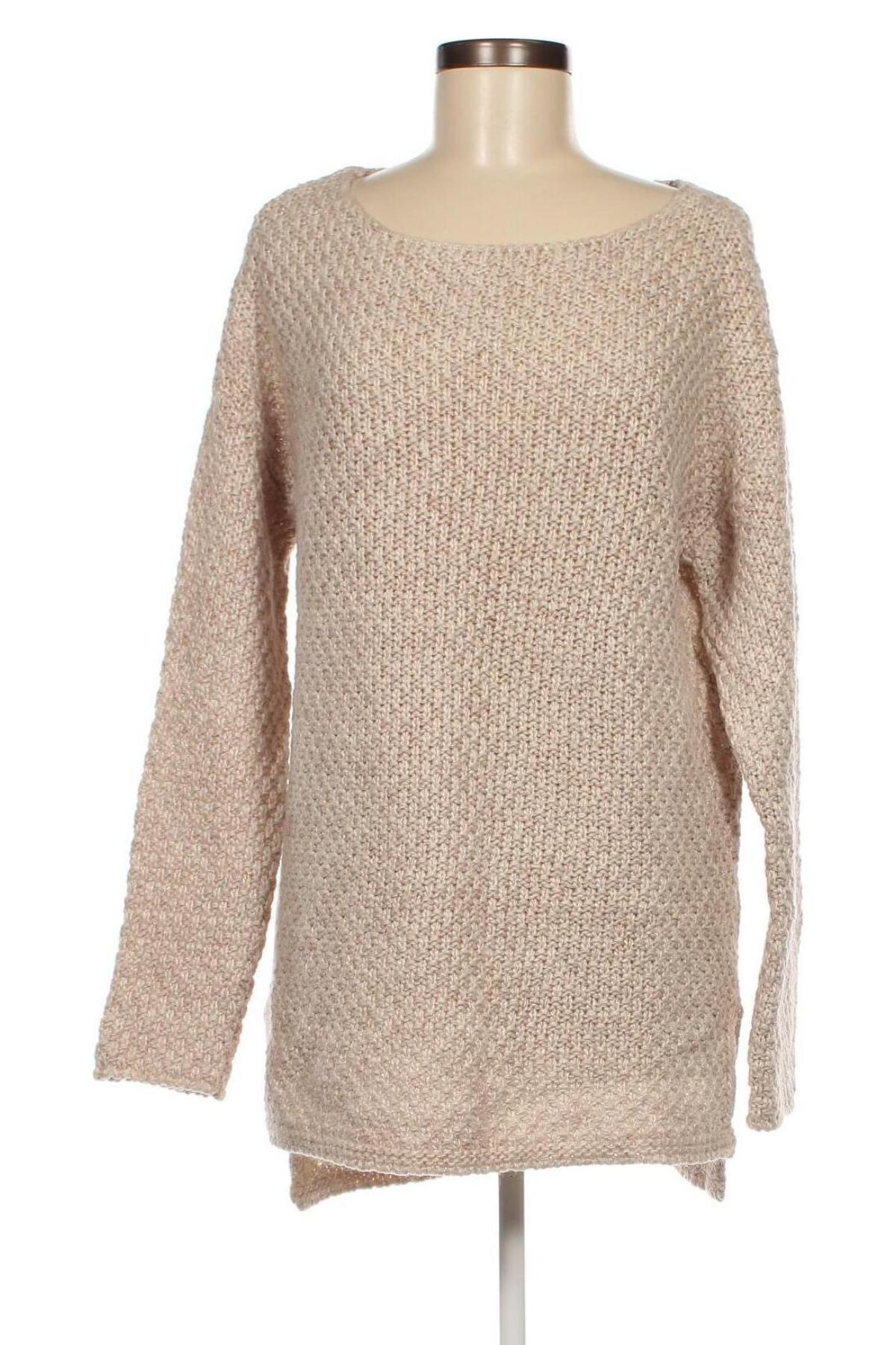 Дамски пуловер Edc By Esprit, Размер M, Цвят Бежов, Цена 16,40 лв.