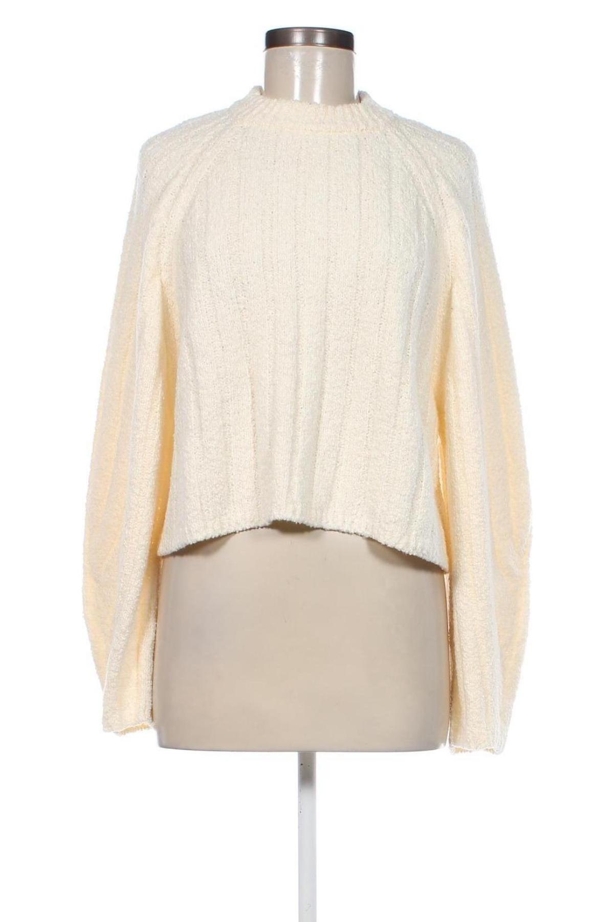 Γυναικείο πουλόβερ Edited, Μέγεθος M, Χρώμα Εκρού, Τιμή 19,18 €