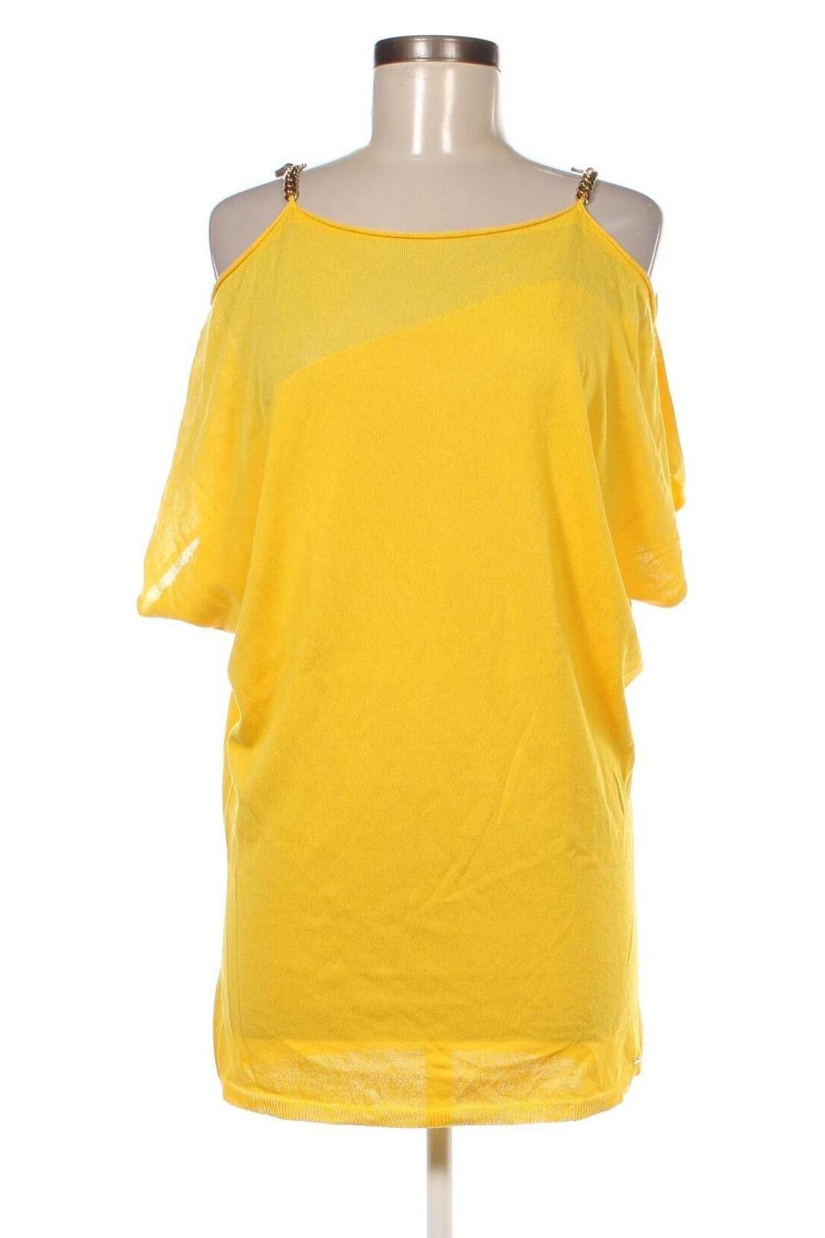 Дамски пуловер Escada, Размер S, Цвят Жълт, Цена 93,60 лв.