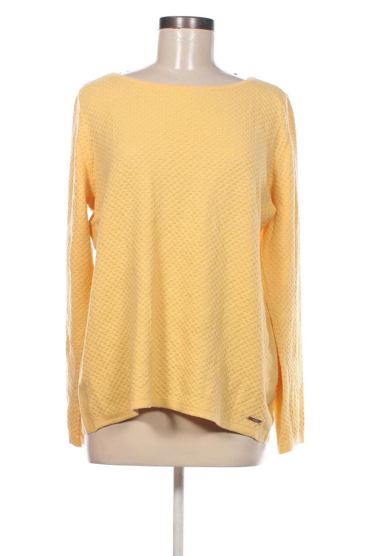 Γυναικείο πουλόβερ Esprit, Μέγεθος XXL, Χρώμα Κίτρινο, Τιμή 25,36 €