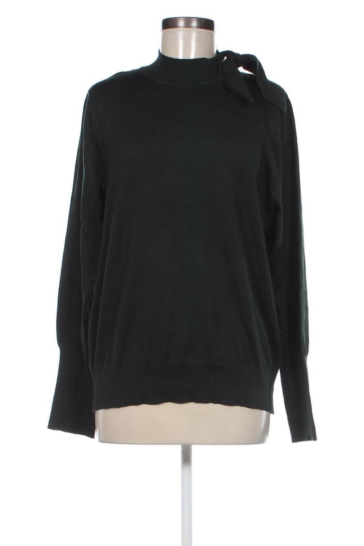 Дамски пуловер Essentials by Tchibo, Размер XL, Цвят Зелен, Цена 12,18 лв.