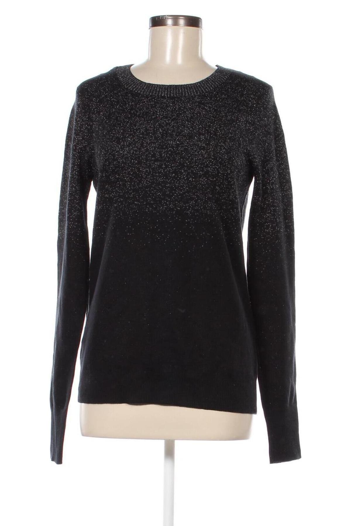 Дамски пуловер Express, Размер L, Цвят Черен, Цена 13,53 лв.
