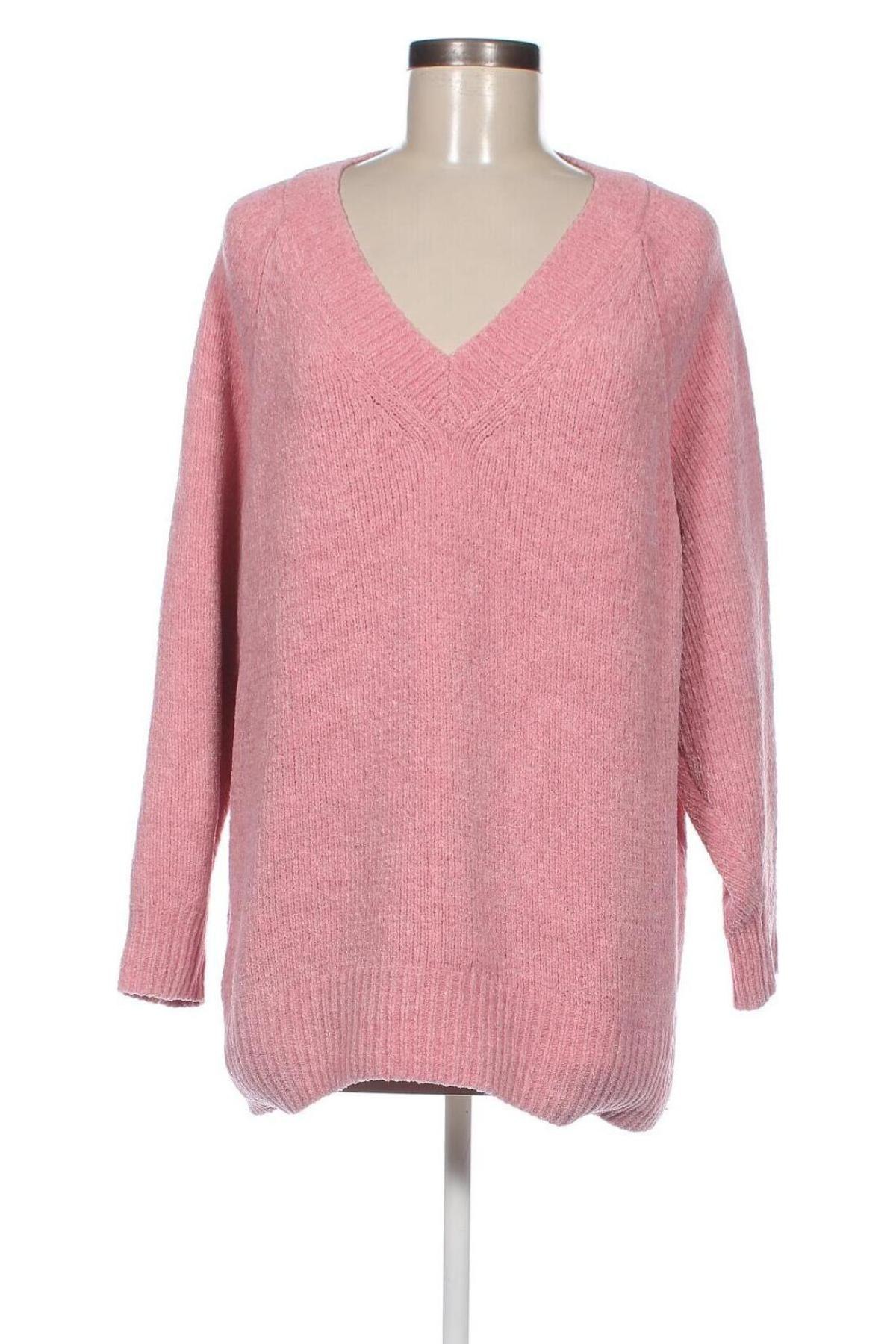 Damski sweter F&F, Rozmiar XL, Kolor Różowy, Cena 31,99 zł