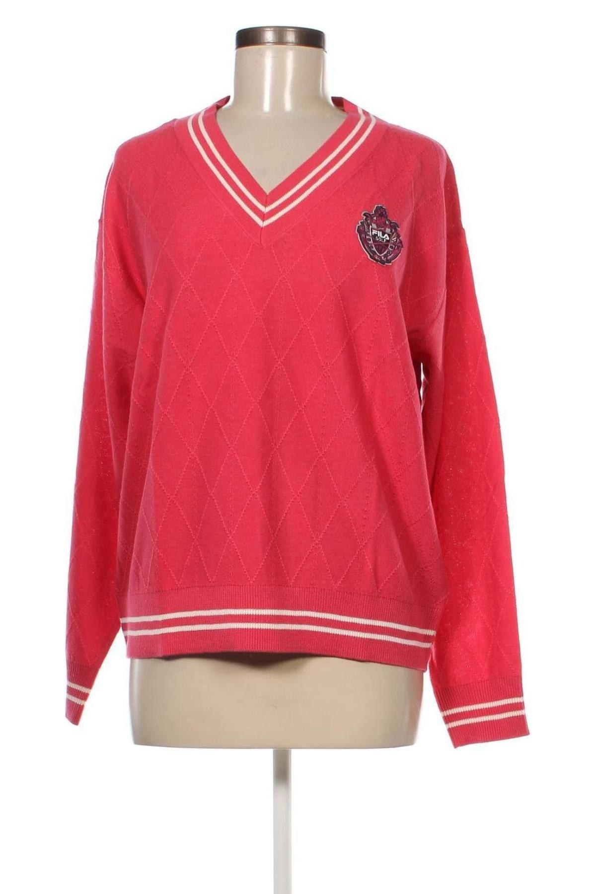 Γυναικείο πουλόβερ FILA, Μέγεθος XS, Χρώμα Ρόζ , Τιμή 36,08 €