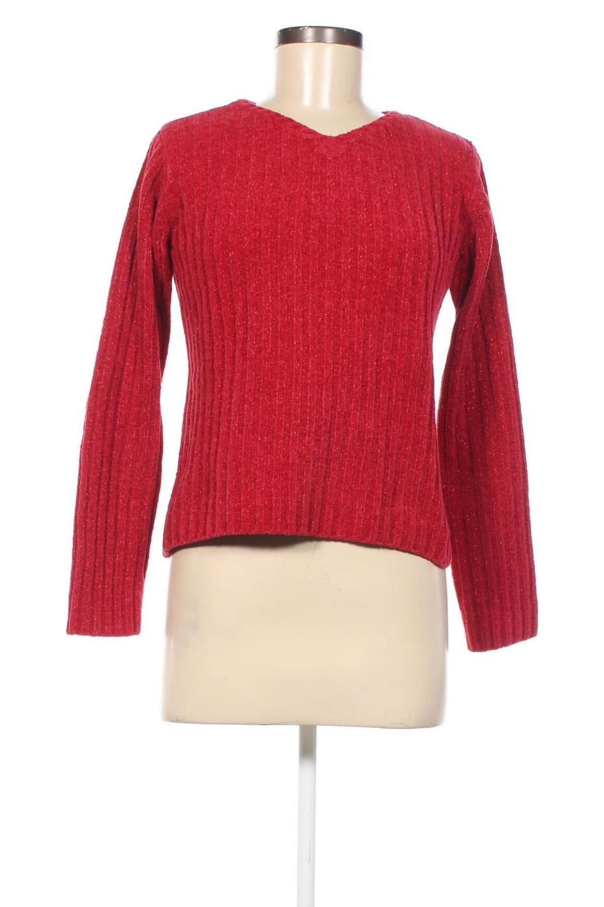 Damenpullover Faded Glory, Größe L, Farbe Rot, Preis € 6,68