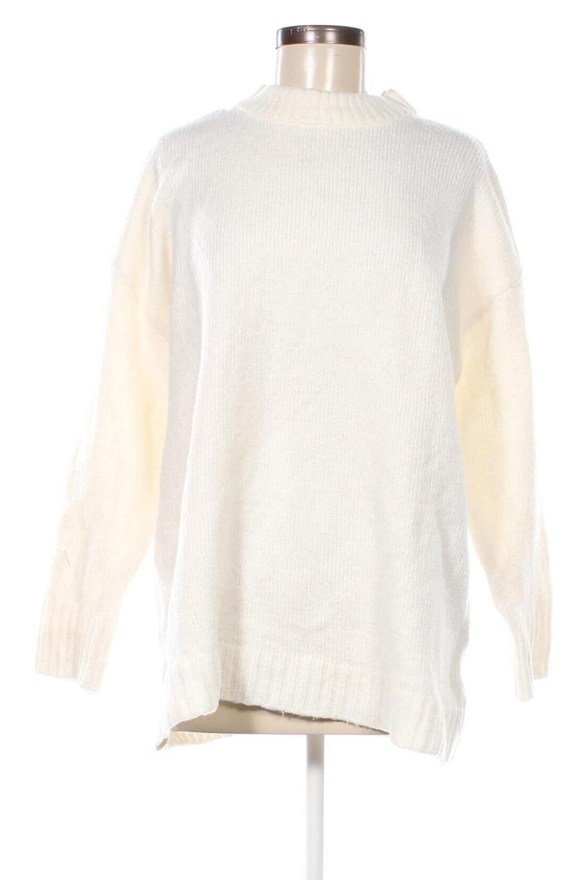 Γυναικείο πουλόβερ Fb Sister, Μέγεθος S, Χρώμα Εκρού, Τιμή 6,28 €