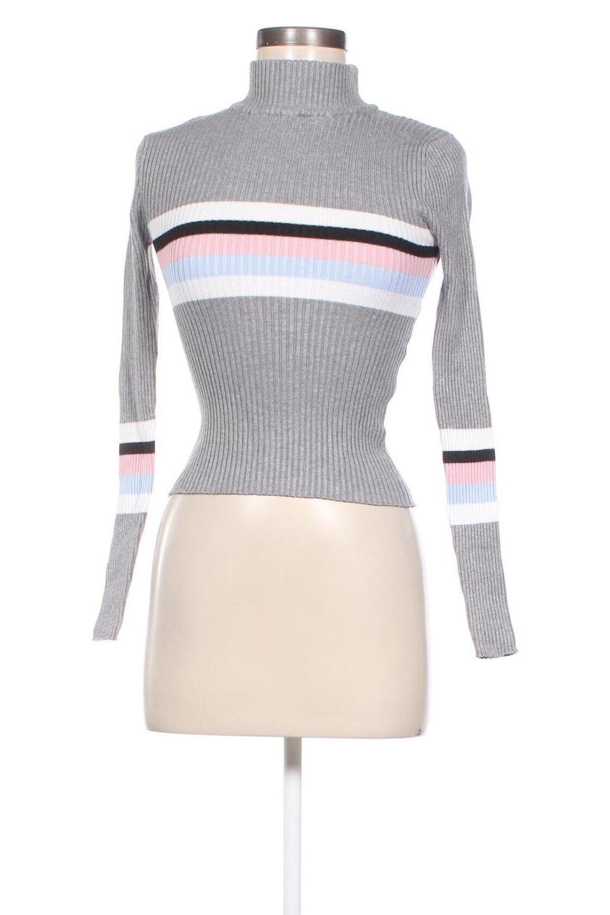 Γυναικείο πουλόβερ Fb Sister, Μέγεθος S, Χρώμα Γκρί, Τιμή 3,05 €