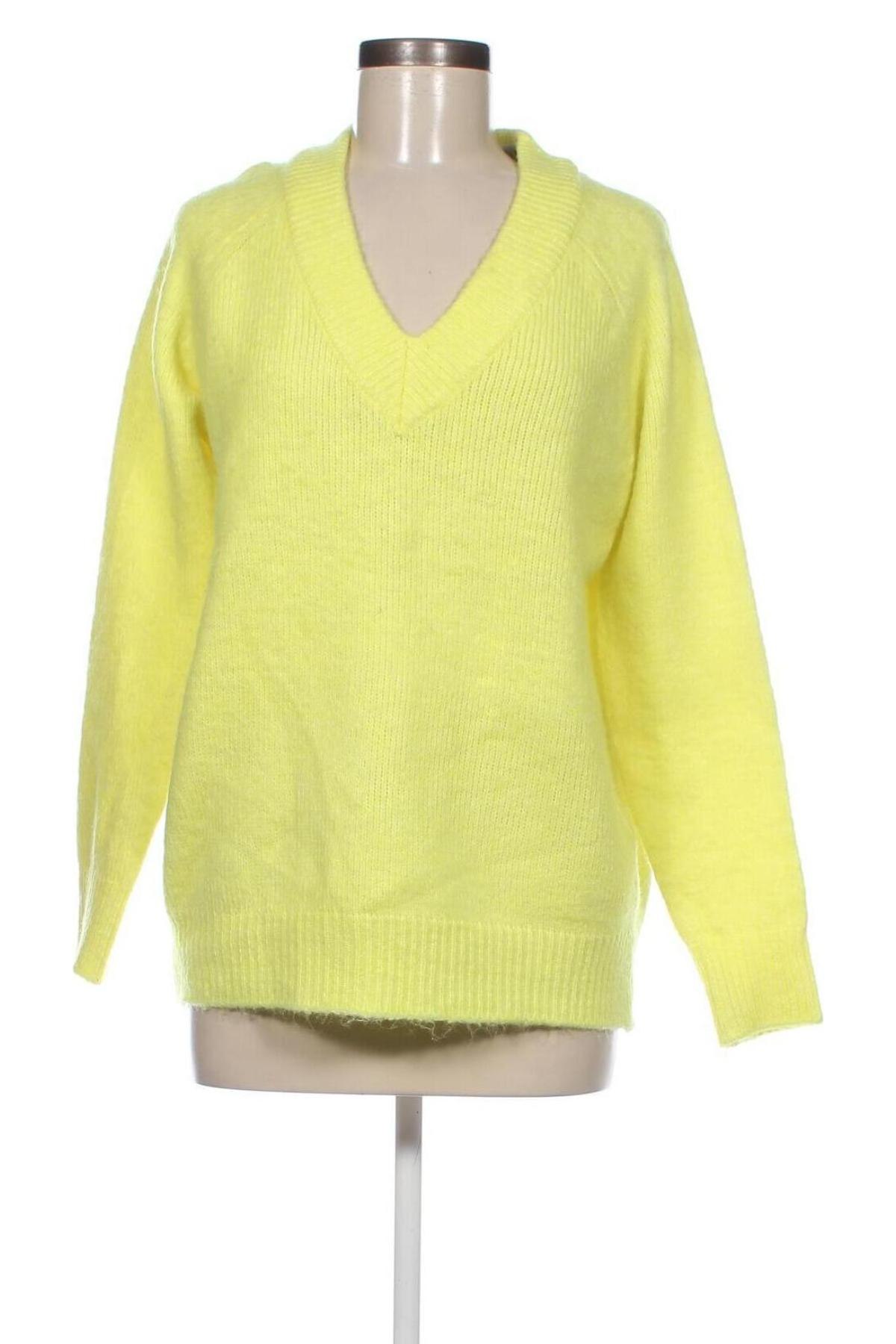 Дамски пуловер Fb Sister, Размер XXS, Цвят Жълт, Цена 11,60 лв.