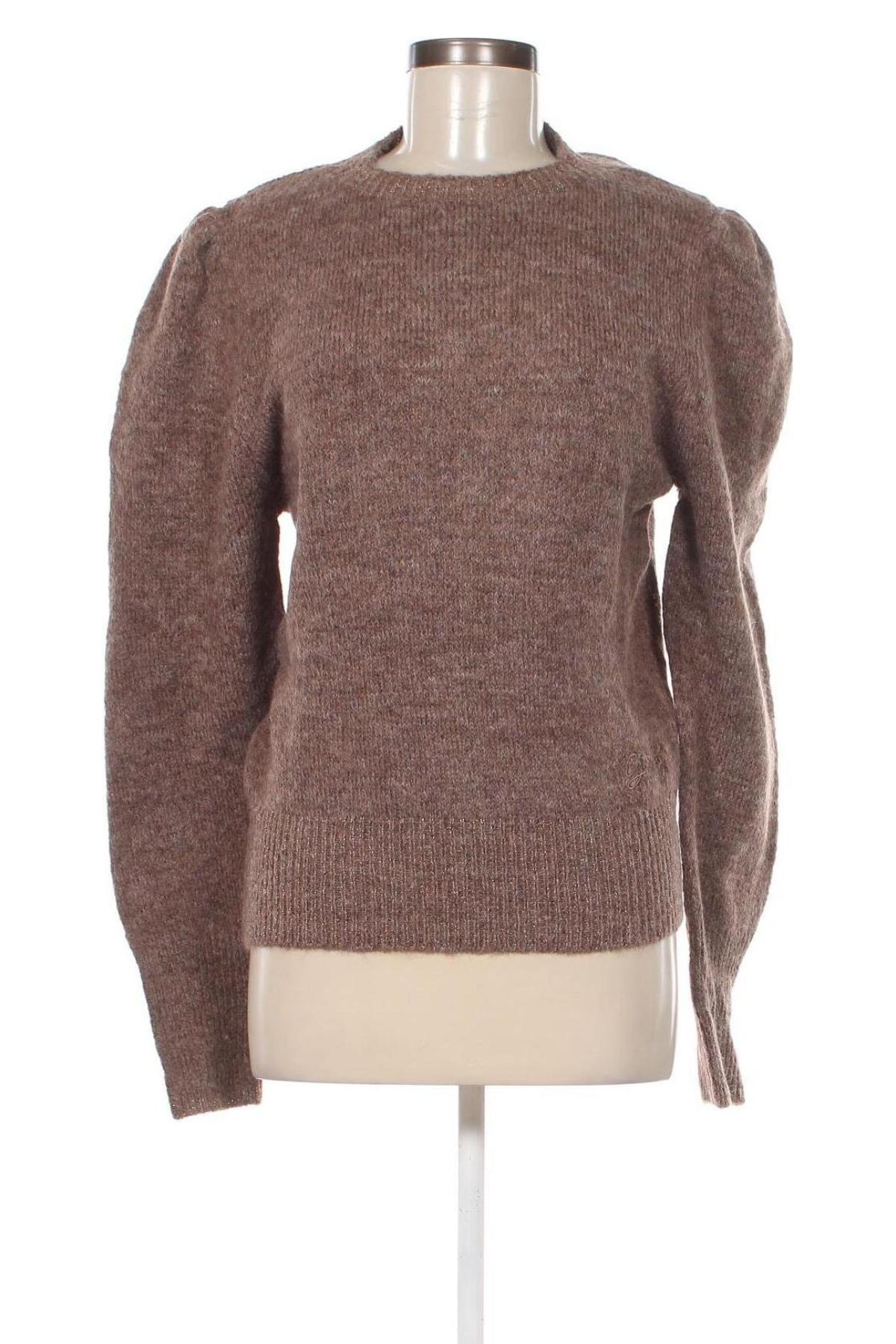 Дамски пуловер Guess, Размер L, Цвят Кафяв, Цена 79,56 лв.