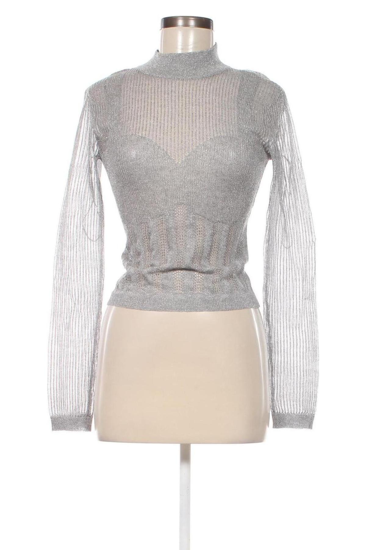 Γυναικείο πουλόβερ Guess, Μέγεθος S, Χρώμα Ασημί, Τιμή 48,25 €