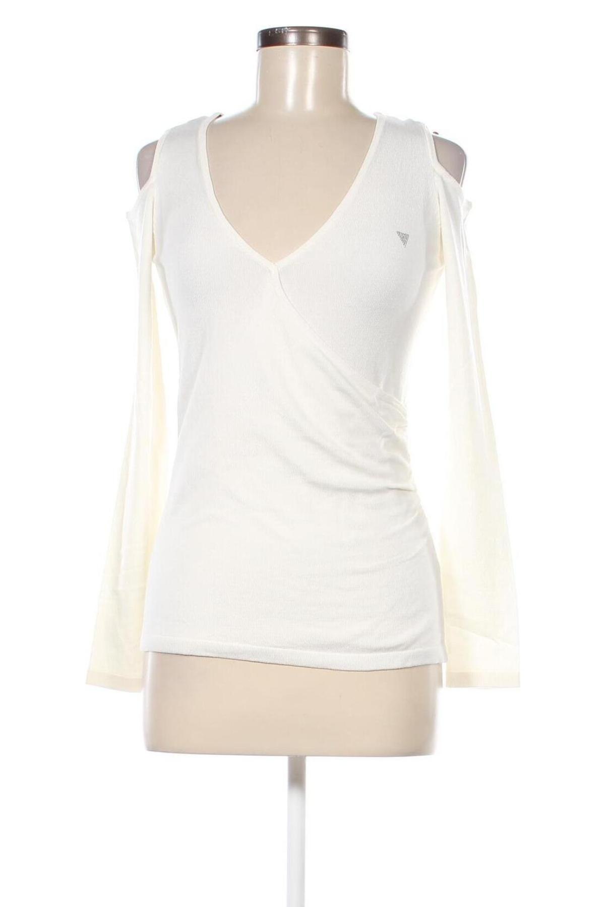 Γυναικείο πουλόβερ Guess, Μέγεθος S, Χρώμα Λευκό, Τιμή 40,21 €