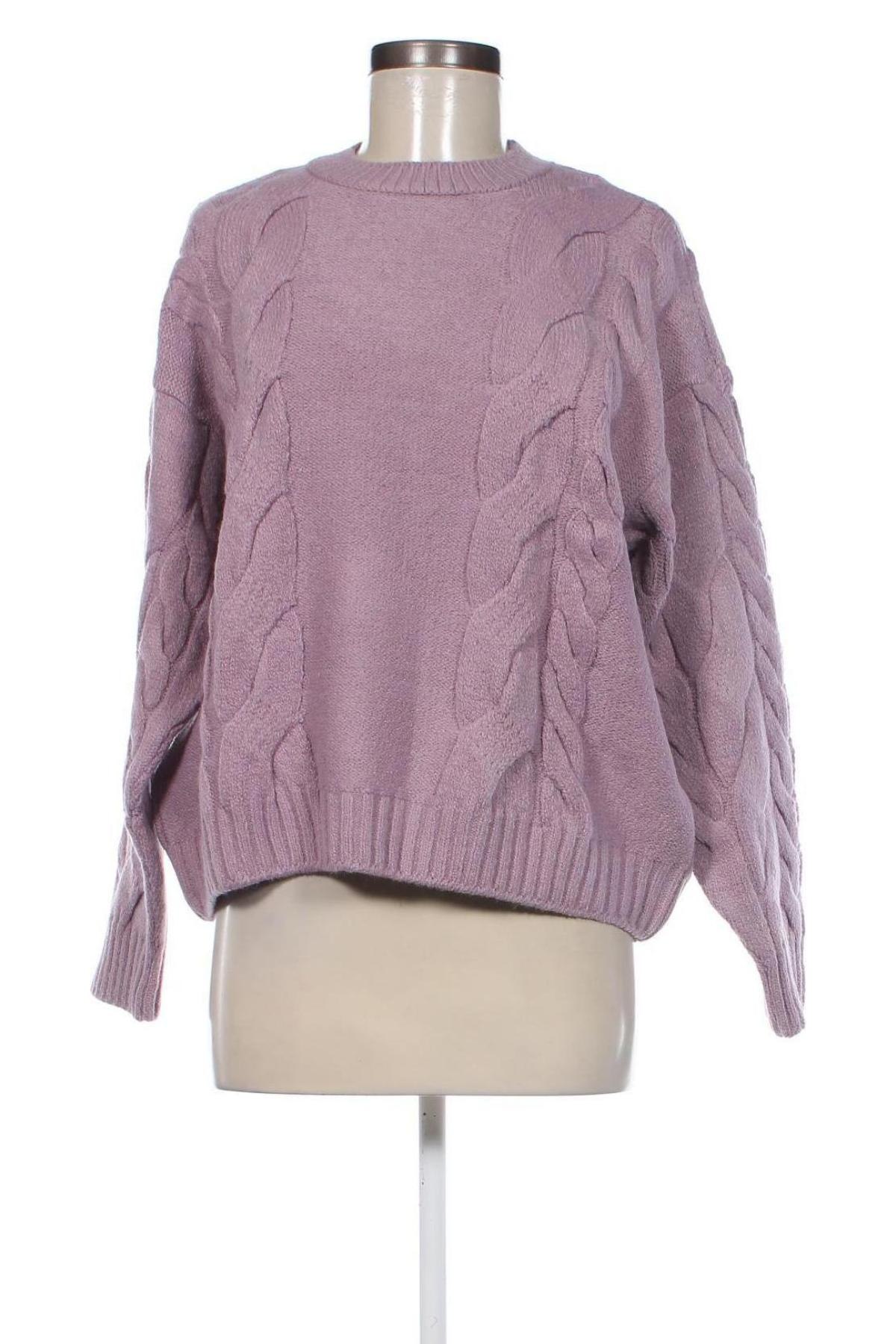Дамски пуловер Guido Maria Kretschmer for About You, Размер M, Цвят Лилав, Цена 37,20 лв.