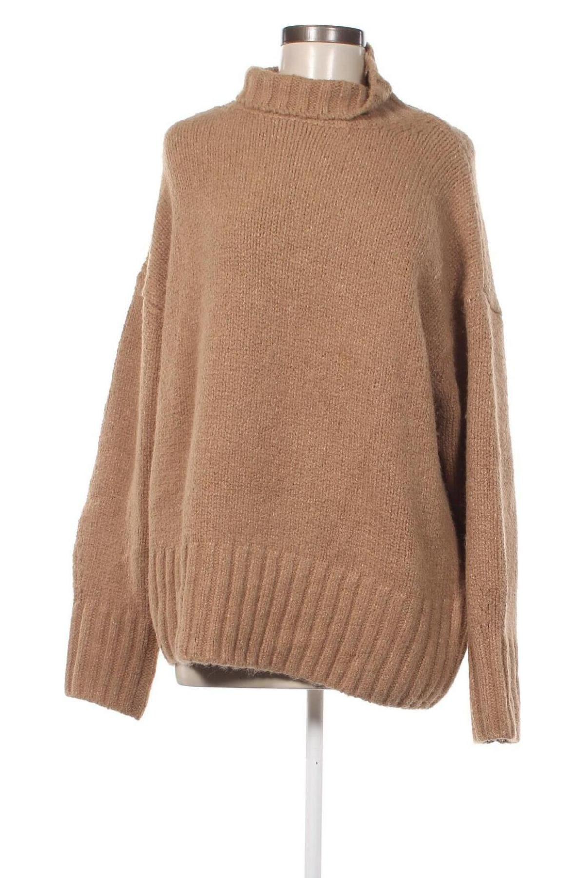 Damski sweter H&M, Rozmiar S, Kolor Brązowy, Cena 32,99 zł