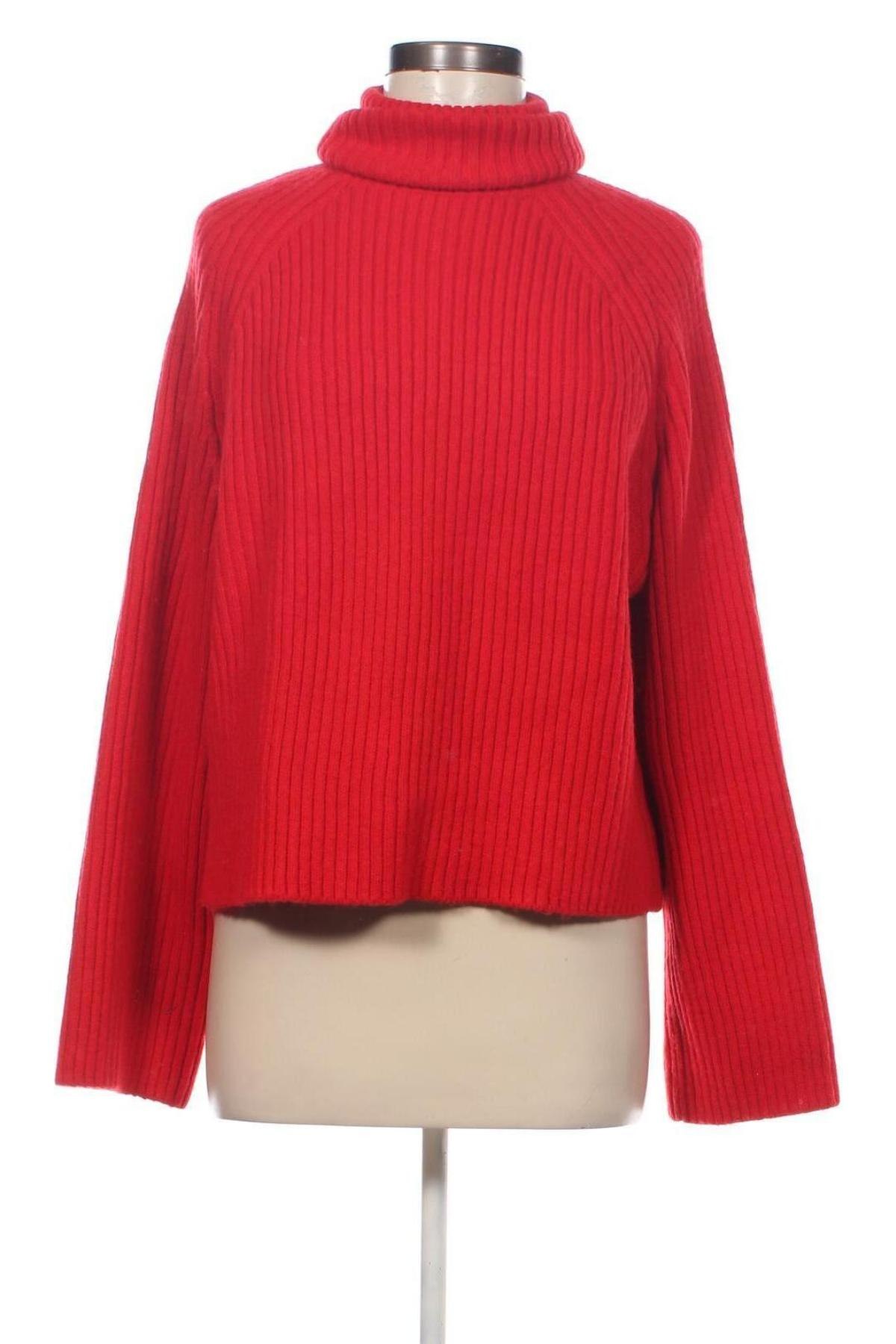 Pulover de femei H&M, Mărime M, Culoare Roșu, Preț 28,62 Lei