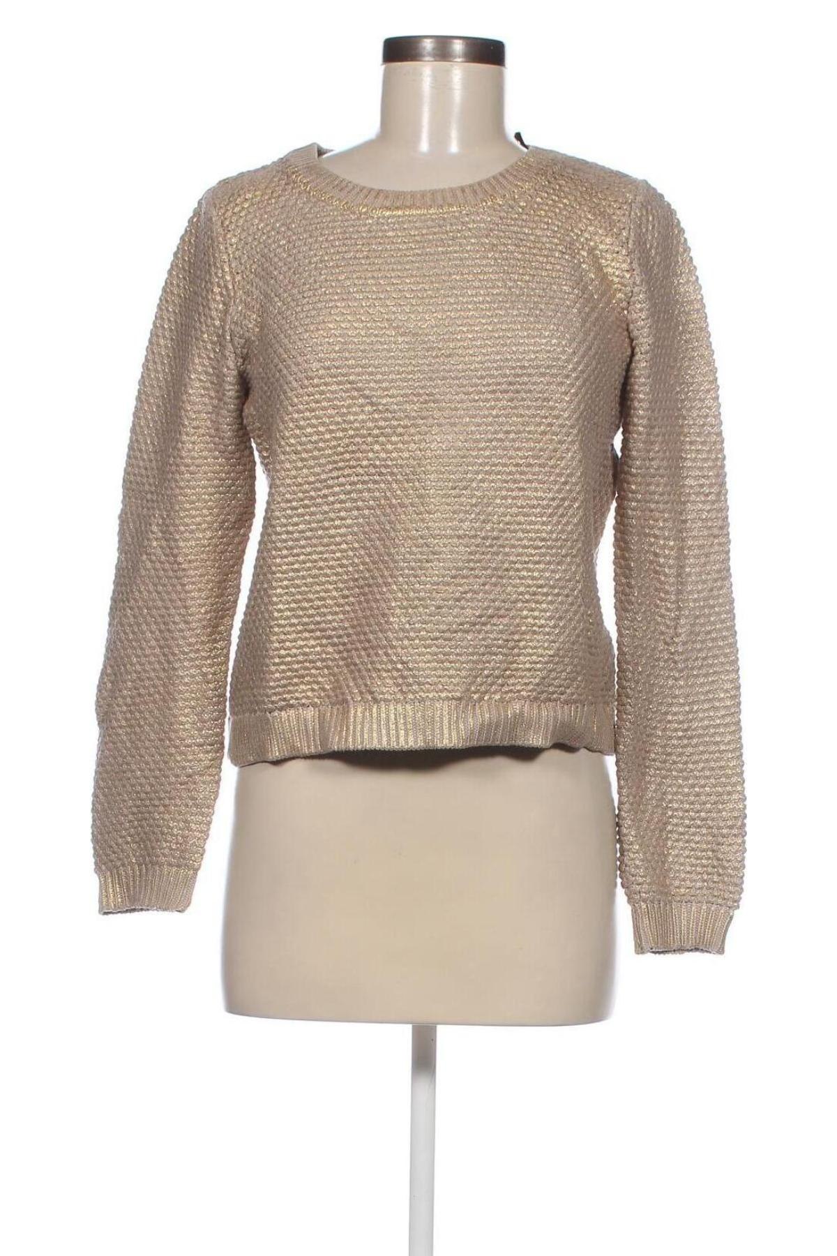 Pulover de femei H&M, Mărime M, Culoare Auriu, Preț 24,80 Lei